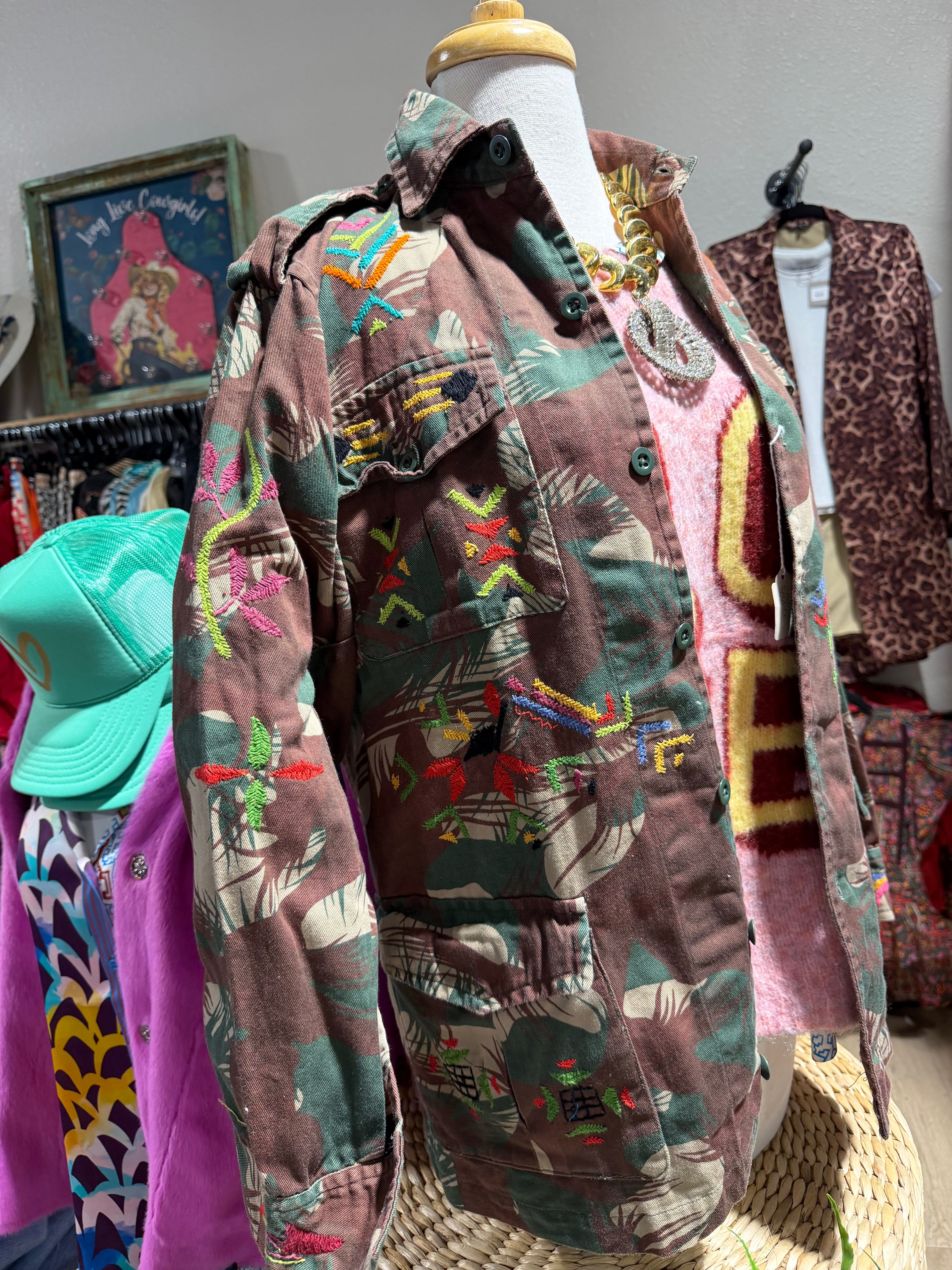 Stitched Soldier Vintage Jacket