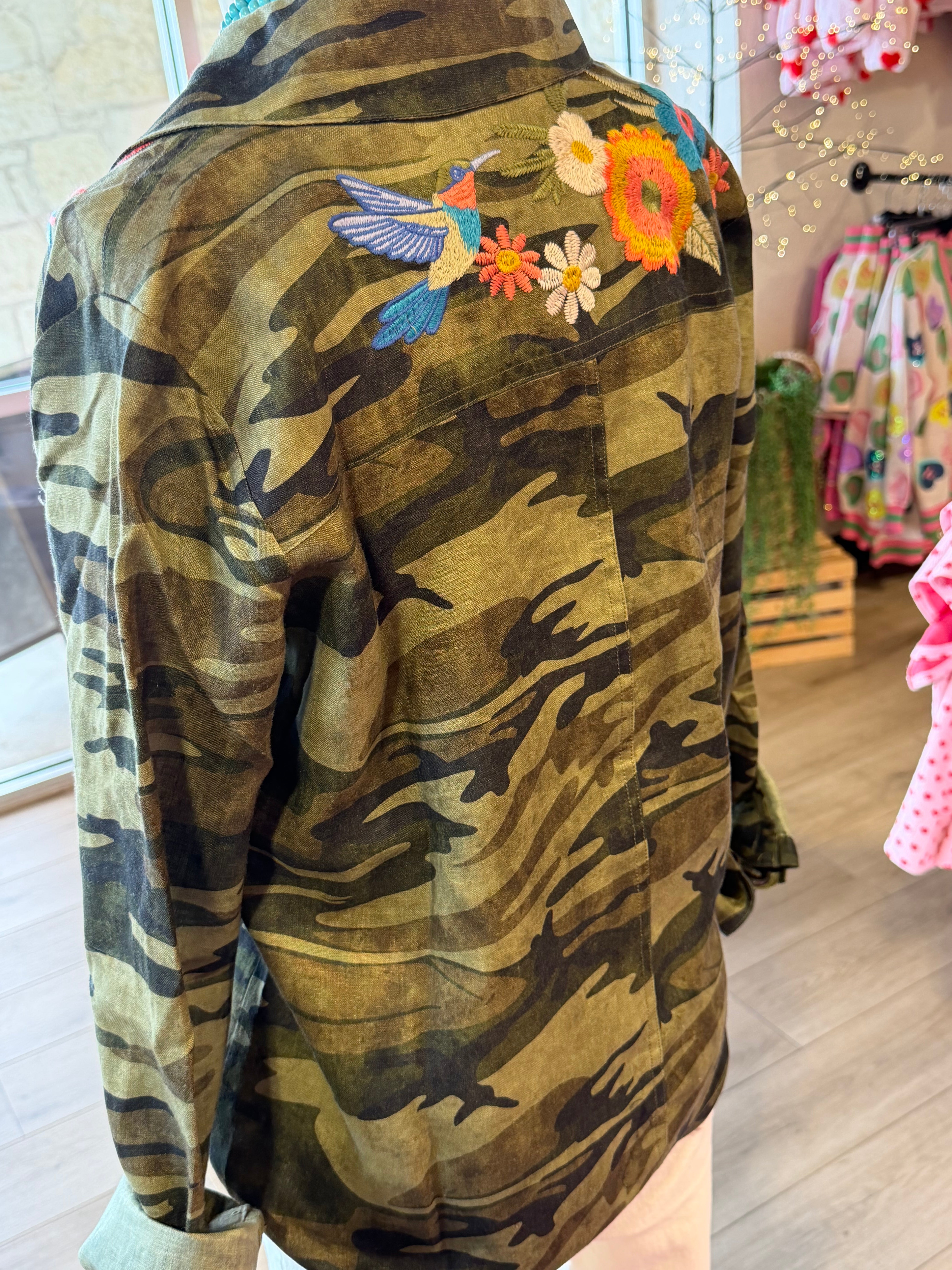 Francis Camo Shirt Jacket