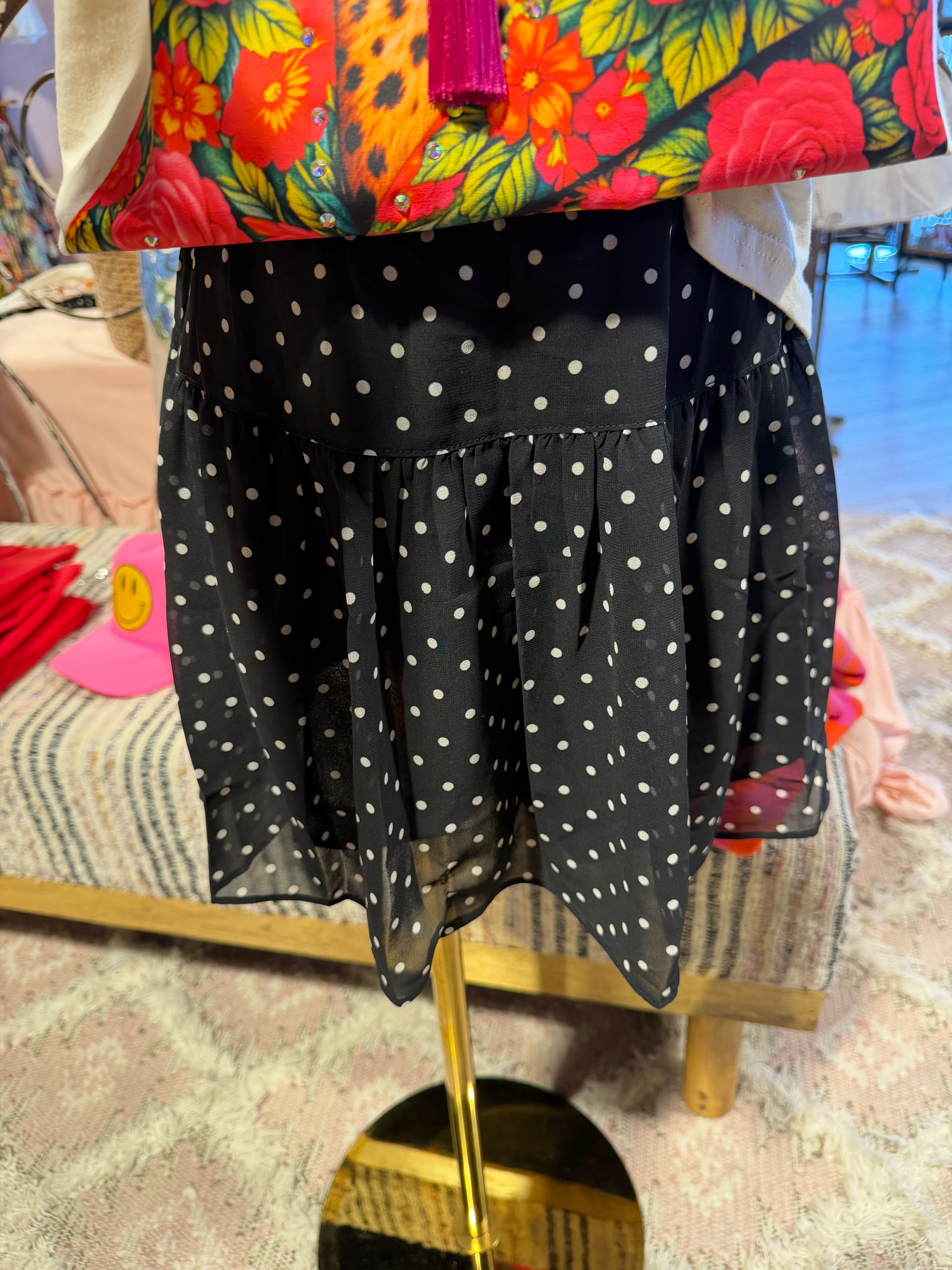 Marissa Polkadot skort Set (sold separately)