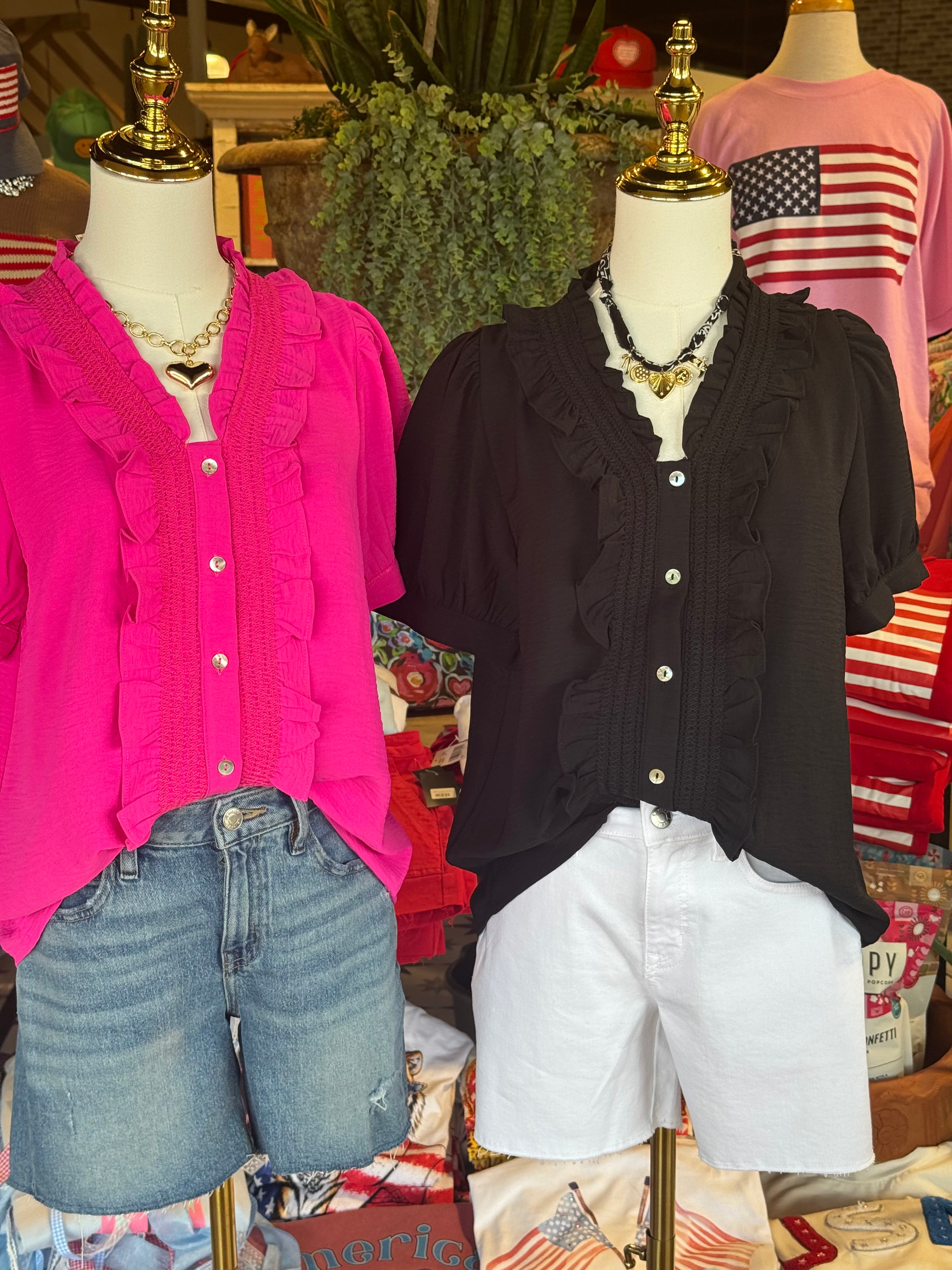 Kelly Marie Top (2 colors)