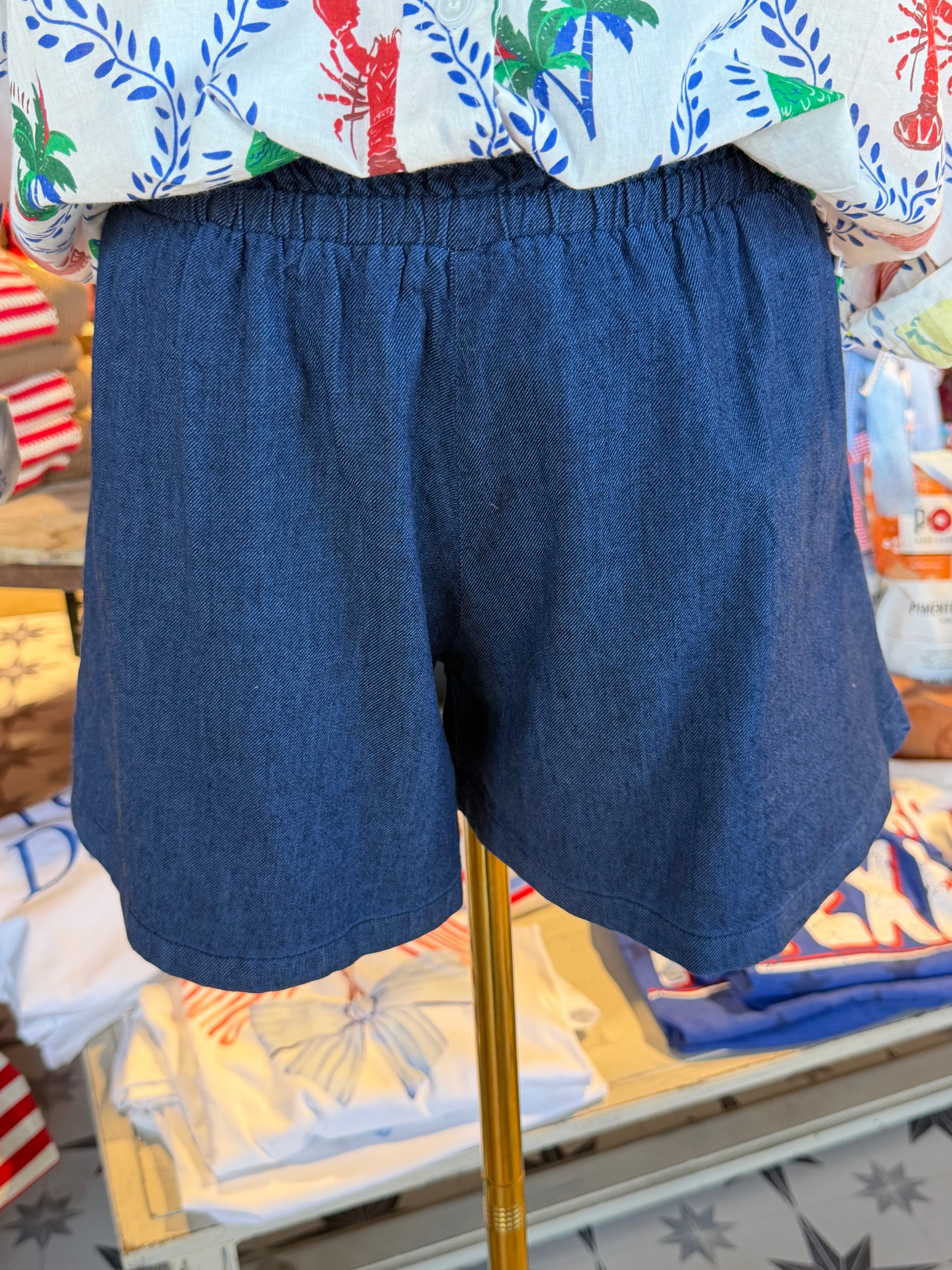 Betsy Denim  Short Set (Sold Separately)
