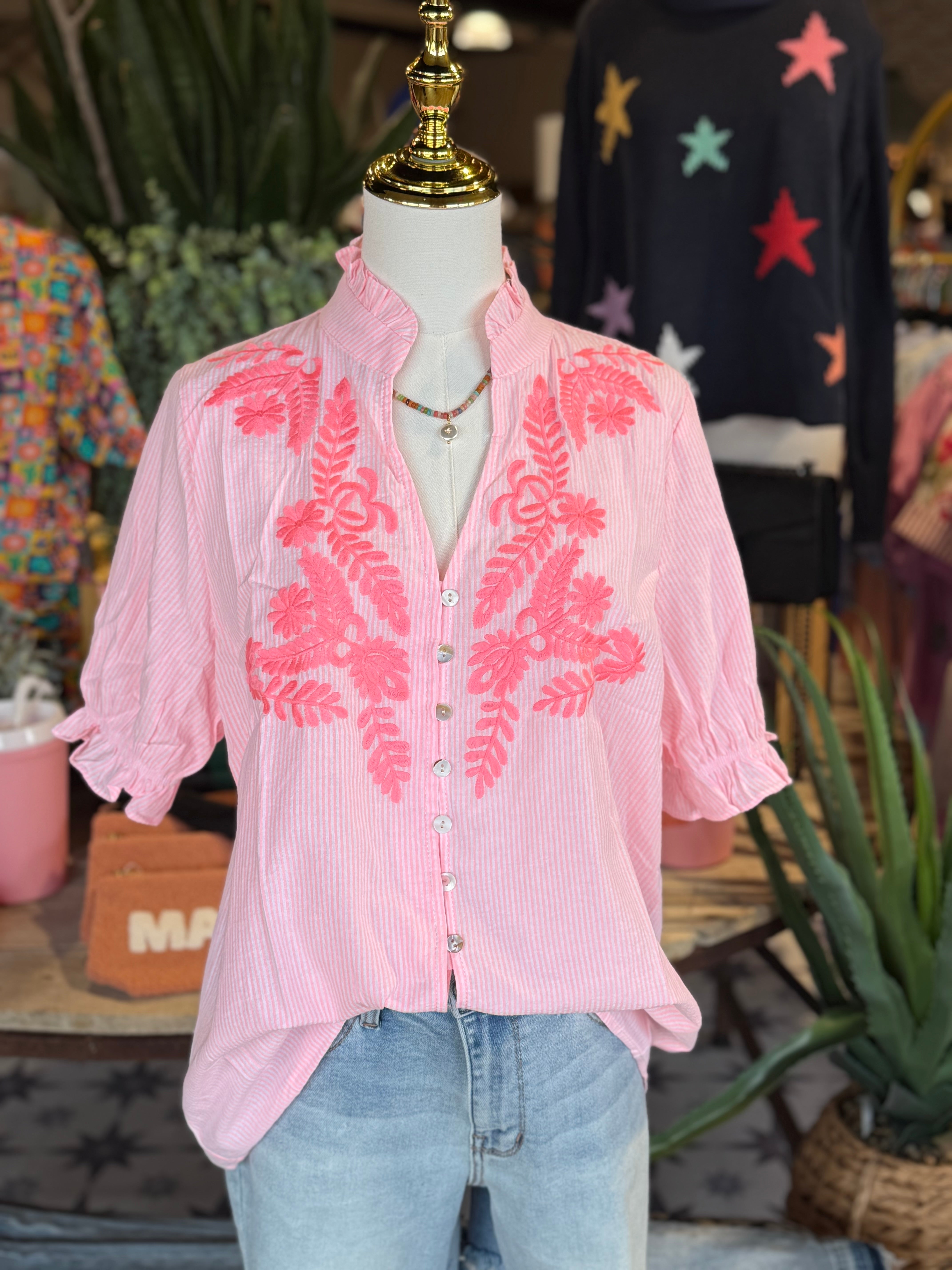 The Fran Top- 2 Colors