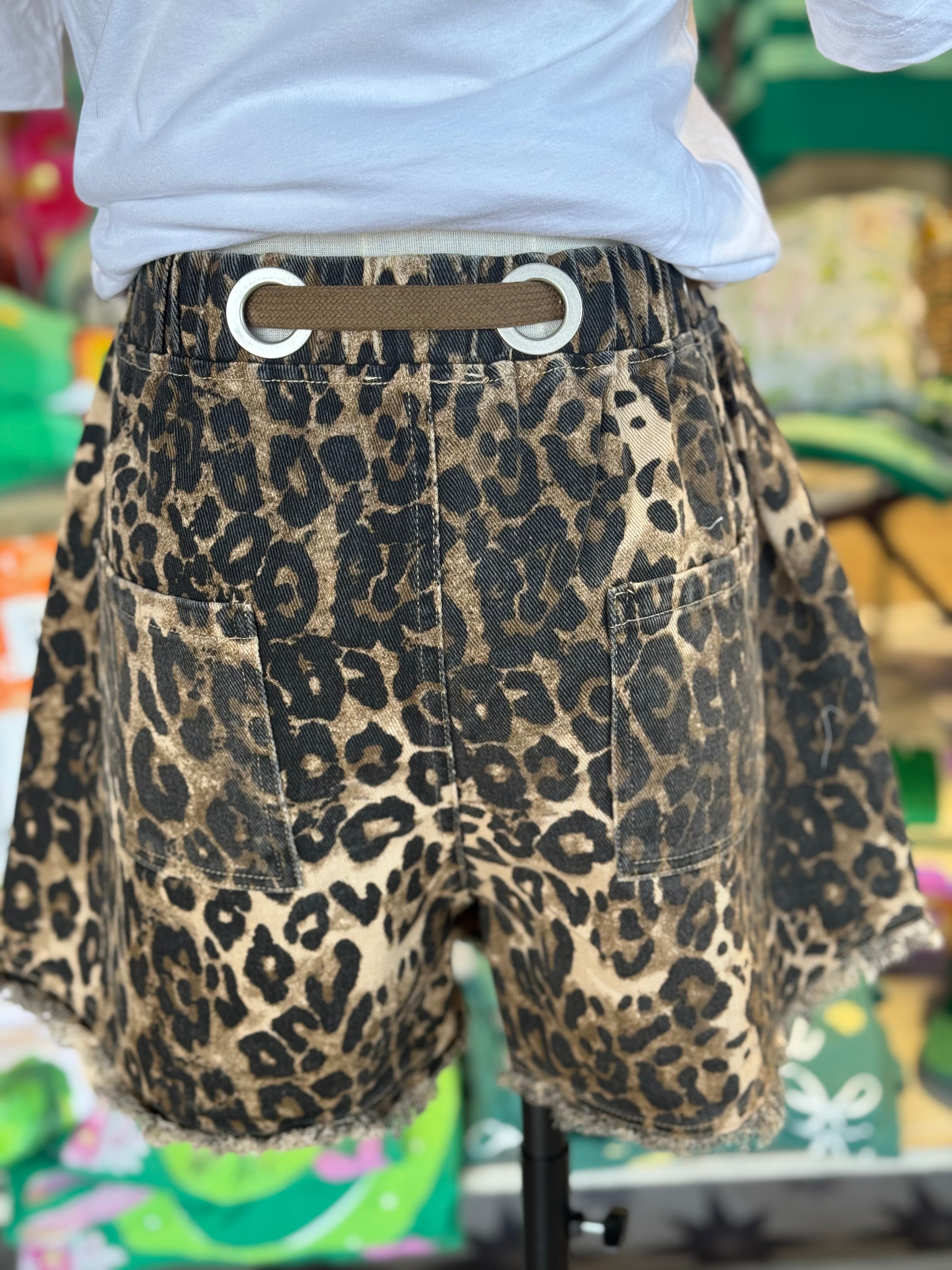 Leopard Shorts