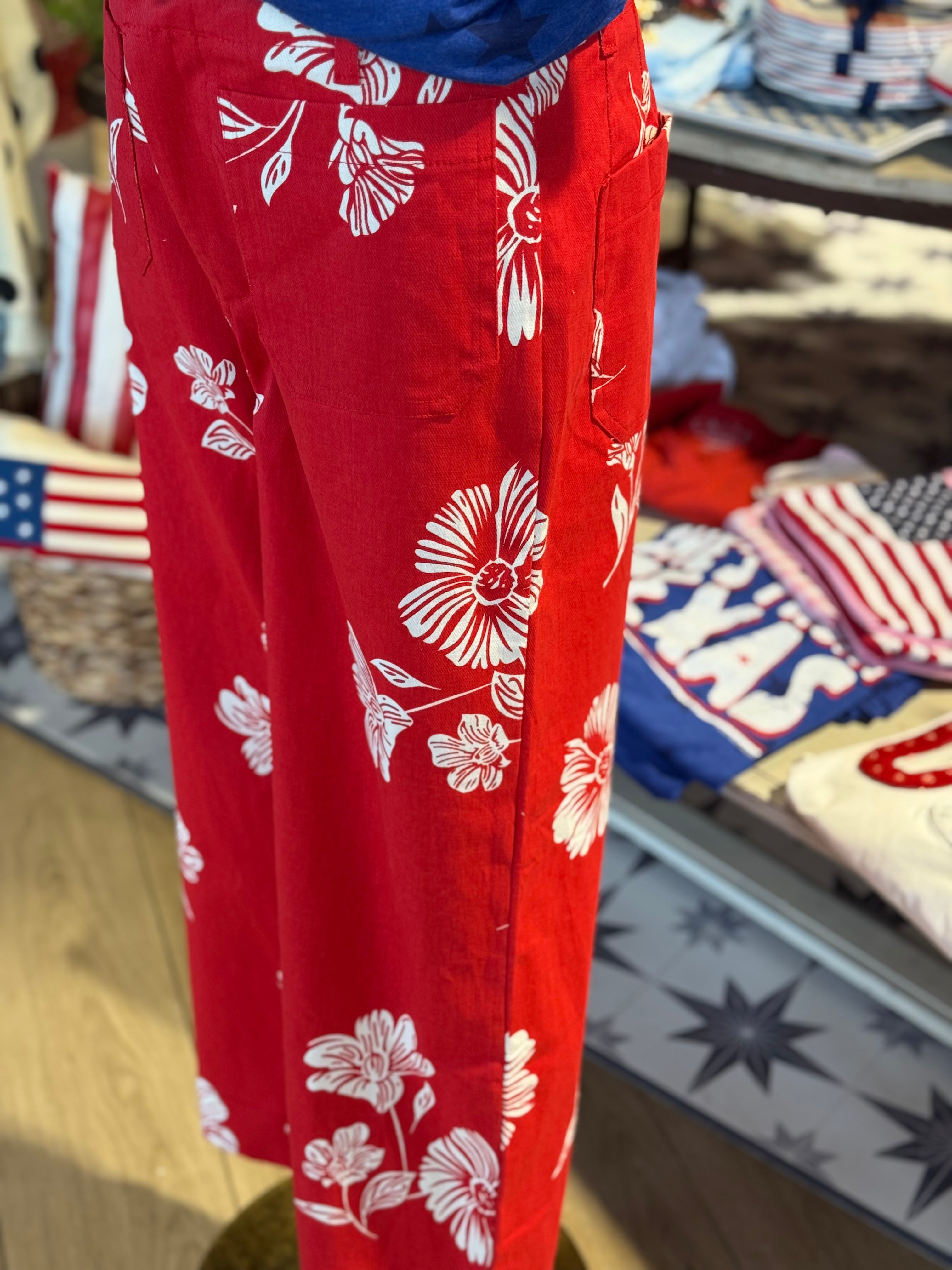 Colette Flower Pants