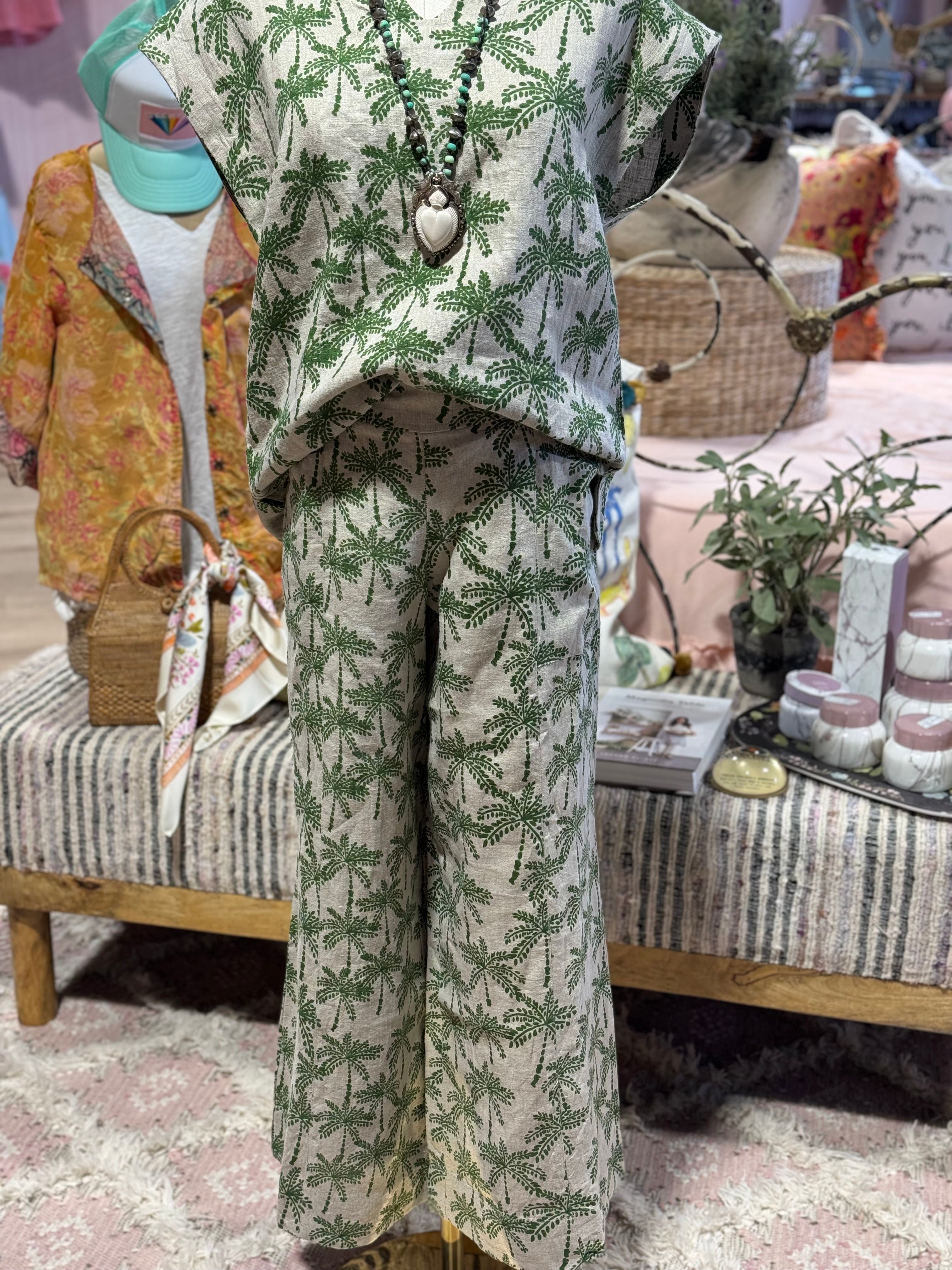 Palm Tree Pants - SALE