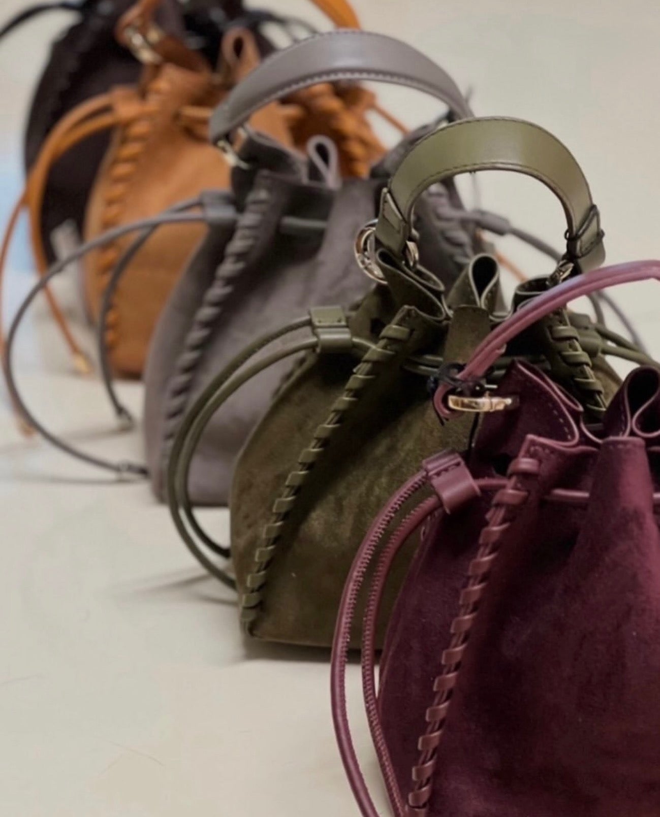 Fallon Mini Suede Bag