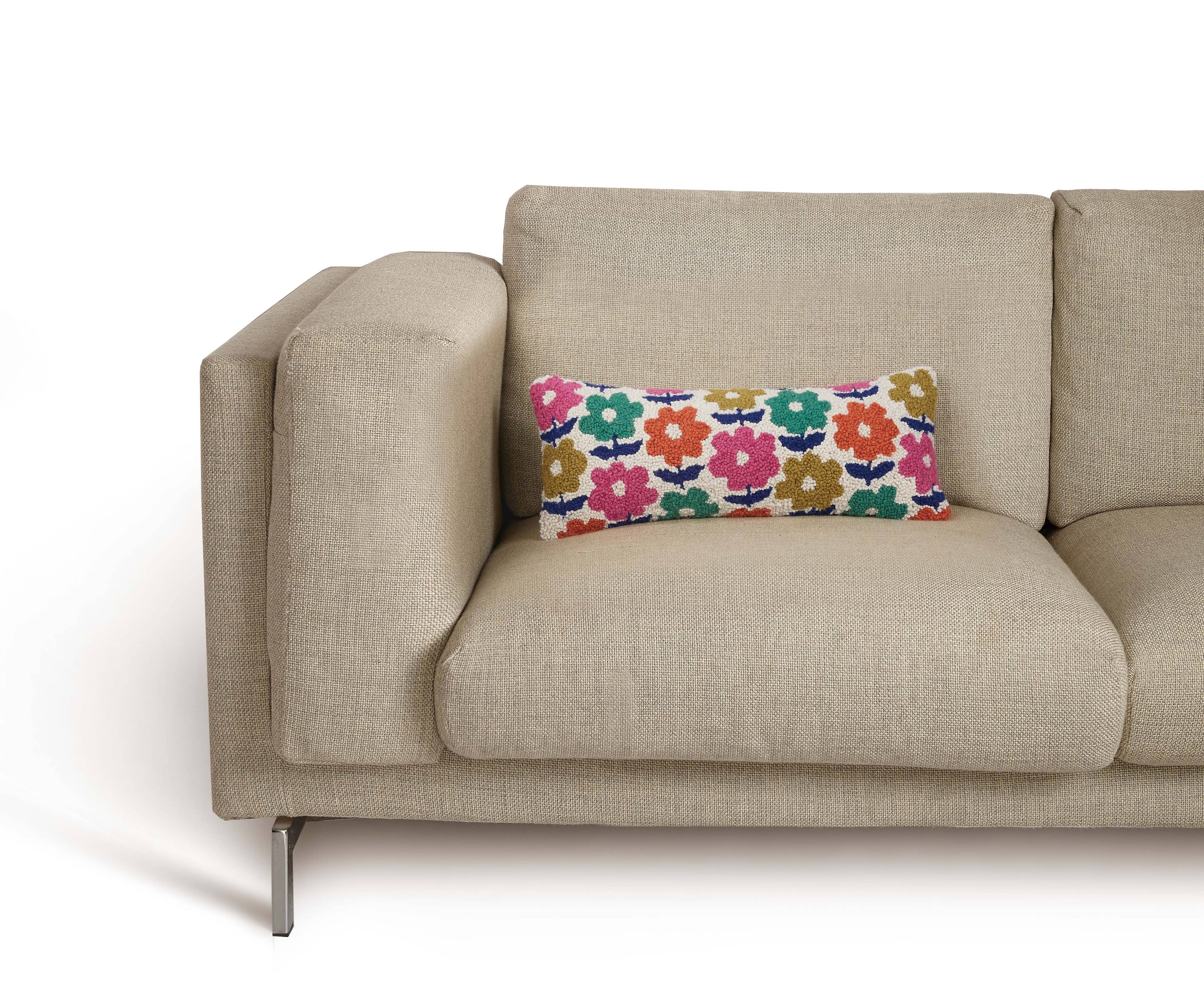 Groovy Blooms Hook Pillow - Elizabeth Olwen