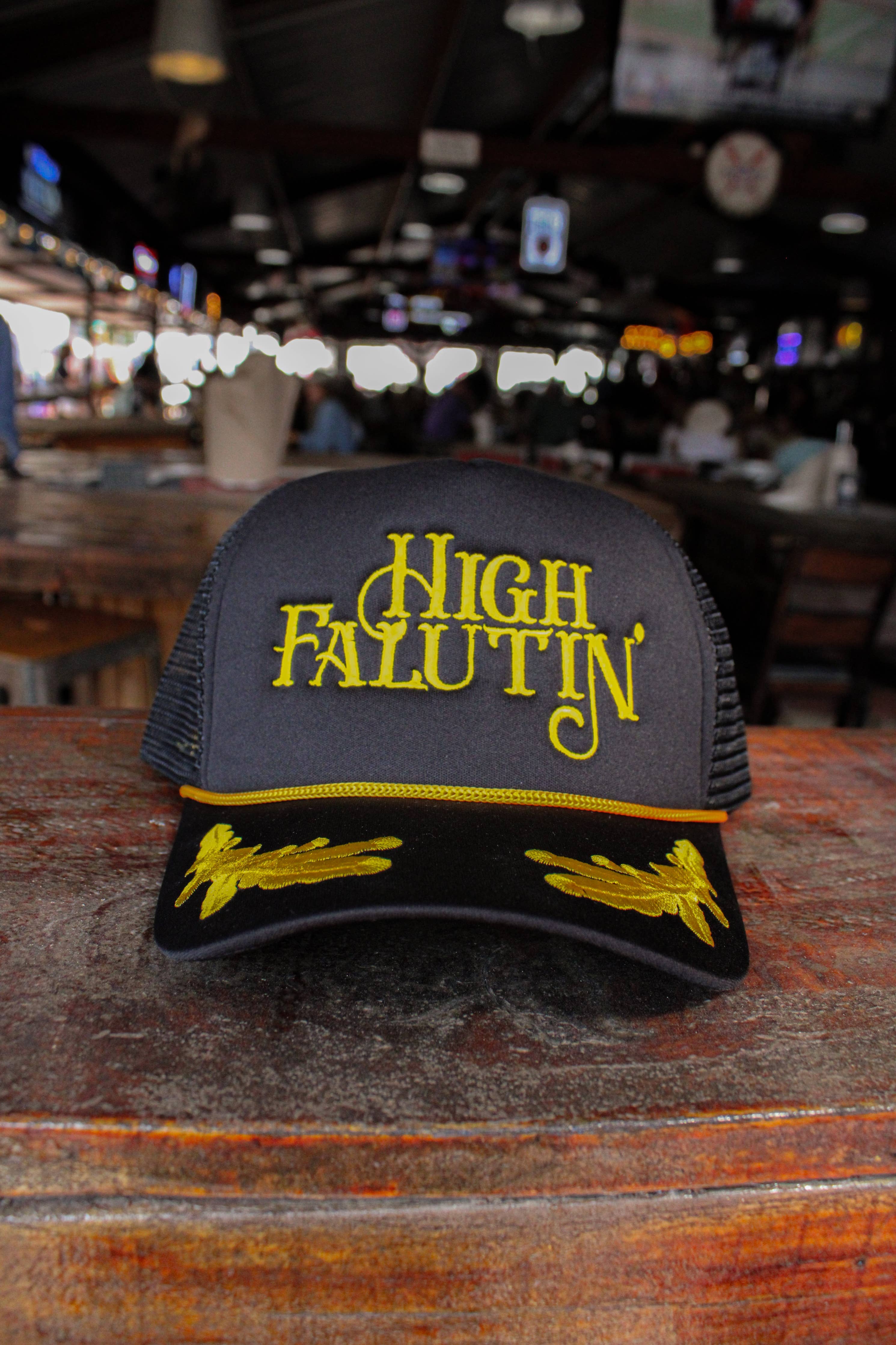 HIGH FALUTIN' TRUCKER HAT