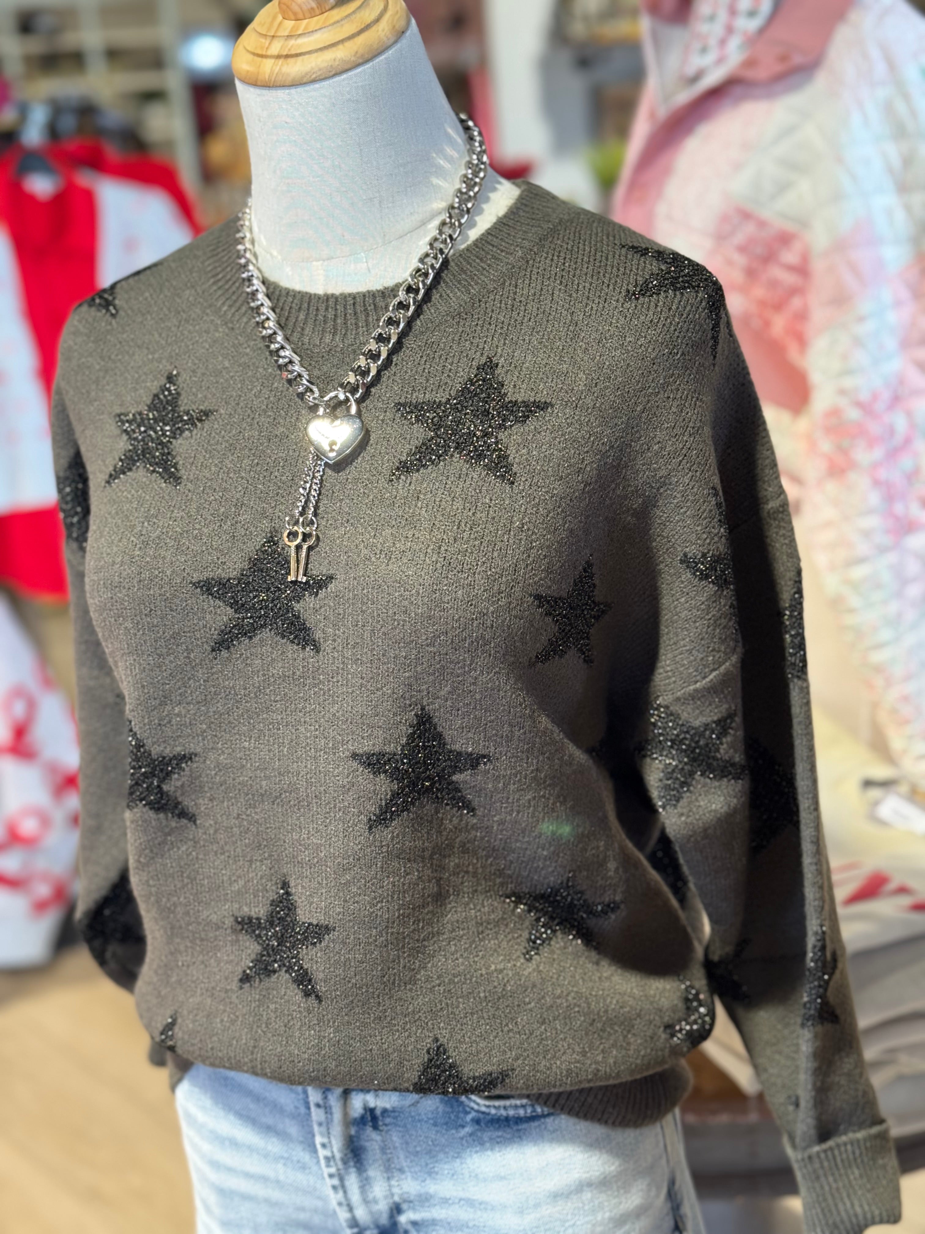 Natalie Star Sweater