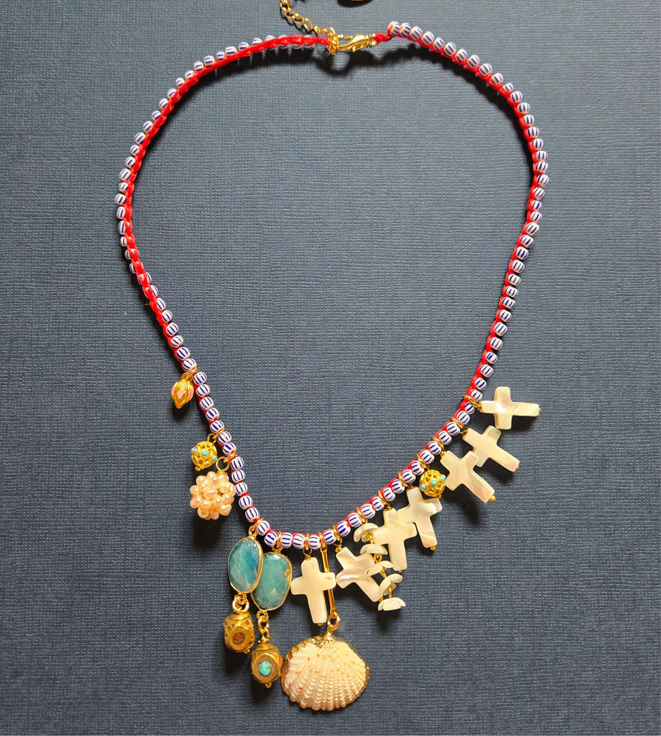 Multiple Crosses Necklace