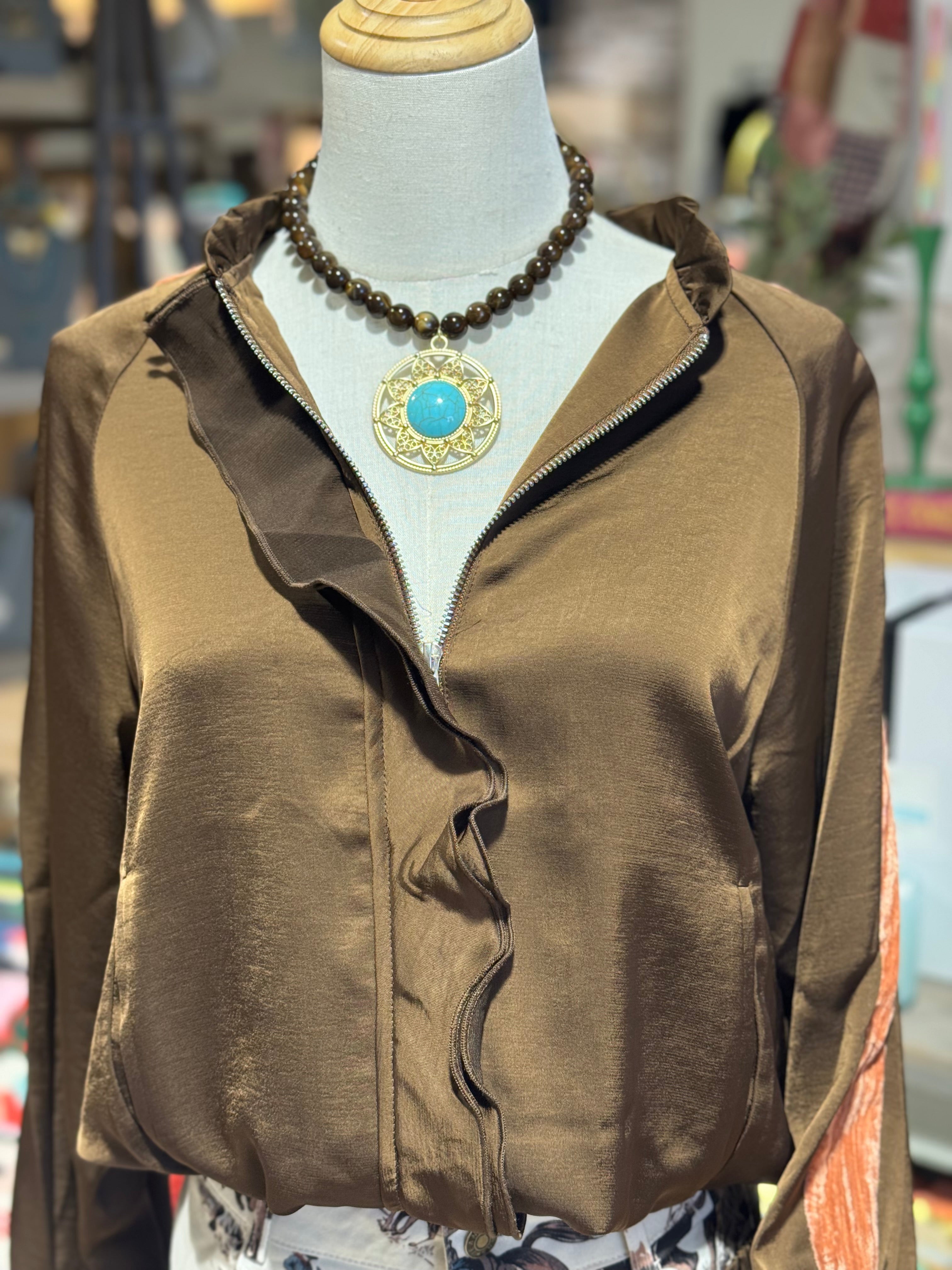 Cassidy Ruffle Jacket