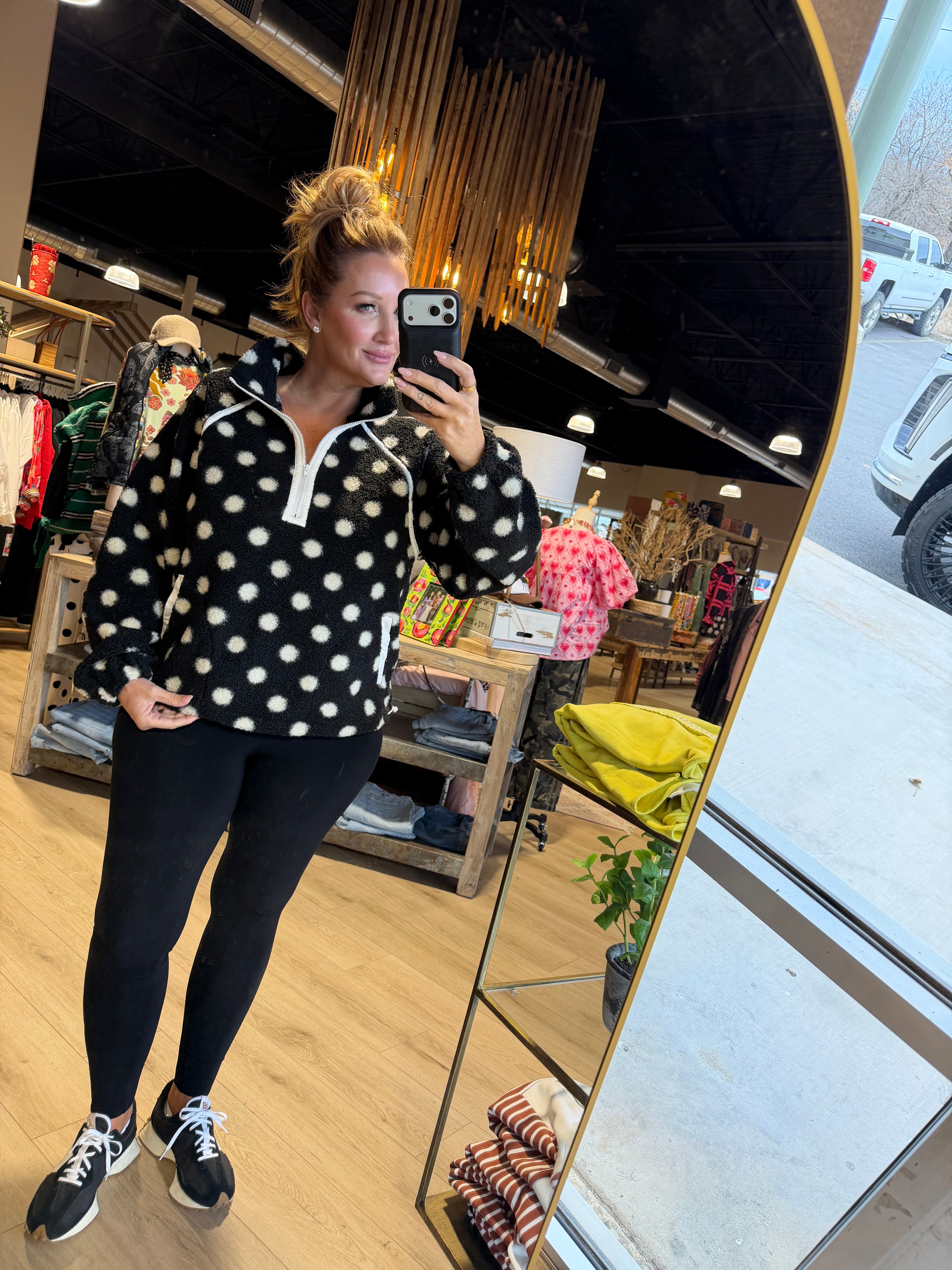 Polka Dot Fleece