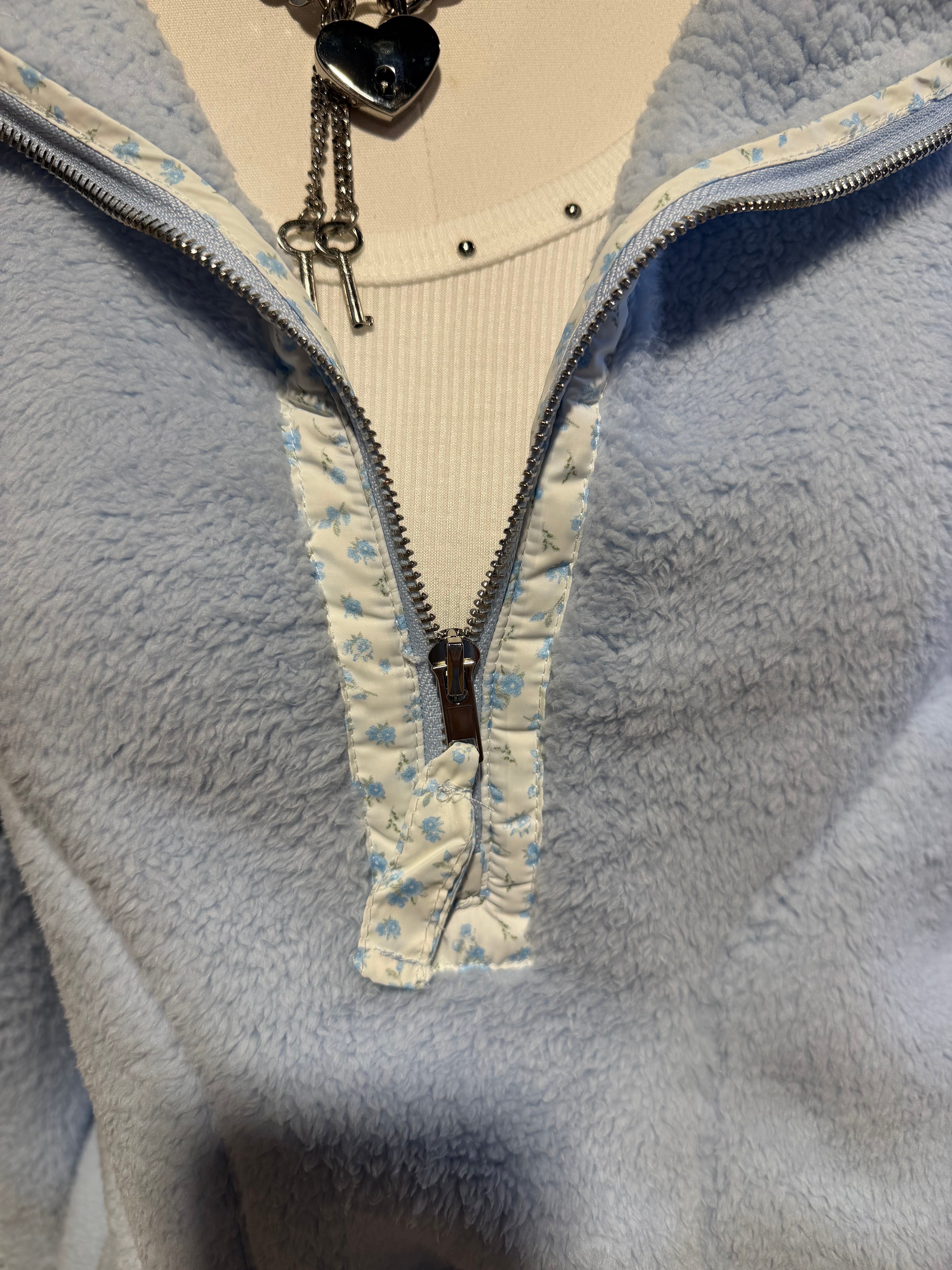 Ditsy Print Fleece