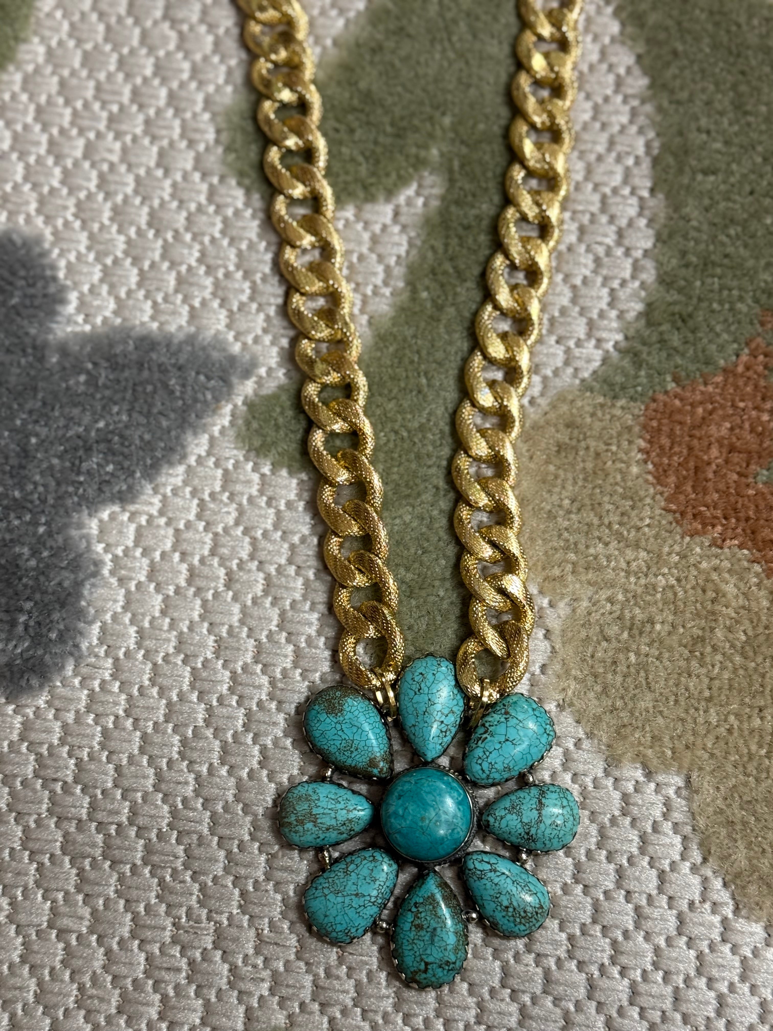 Flower Child Turquoise