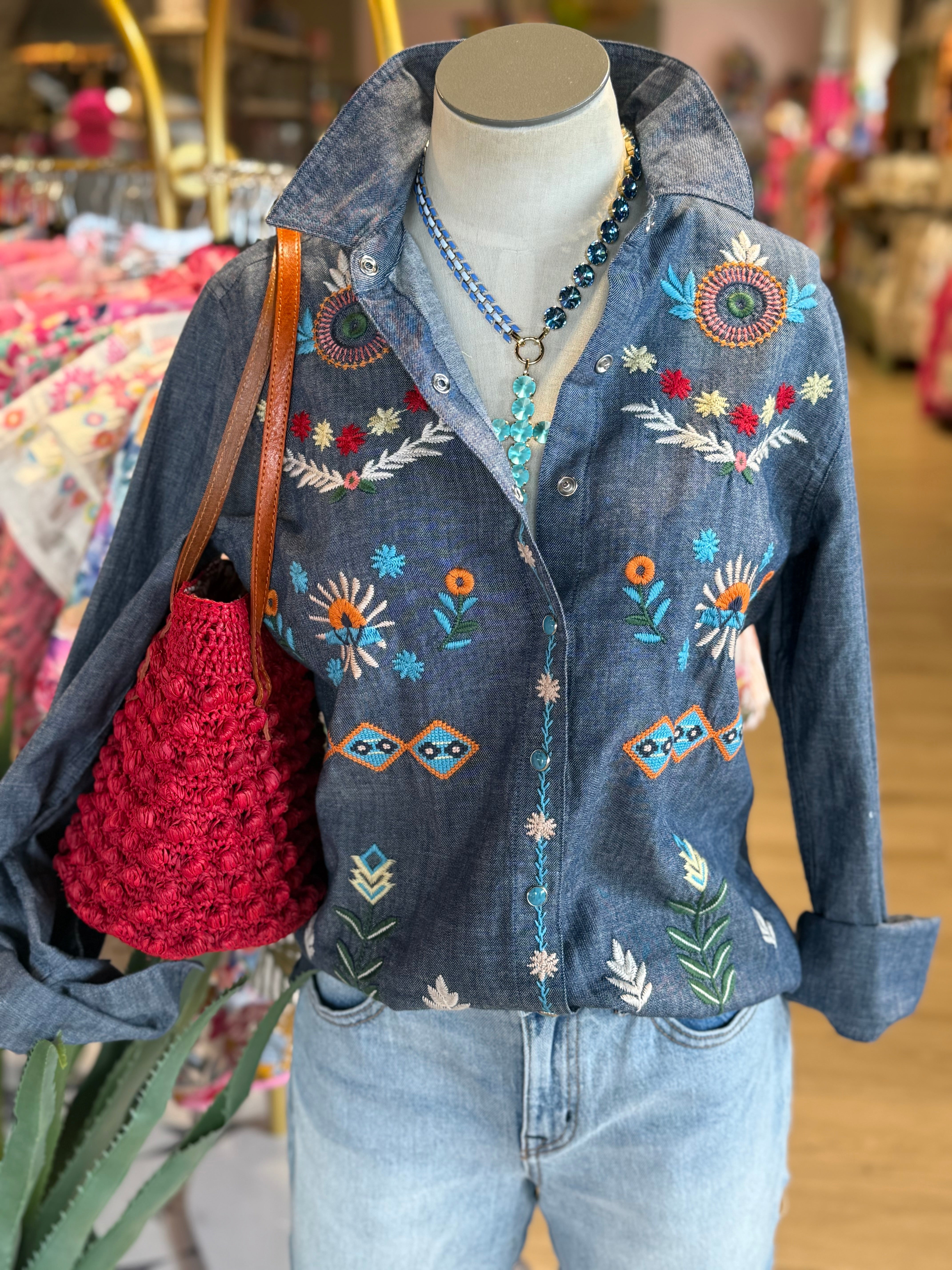 Josey Vintage Button Down