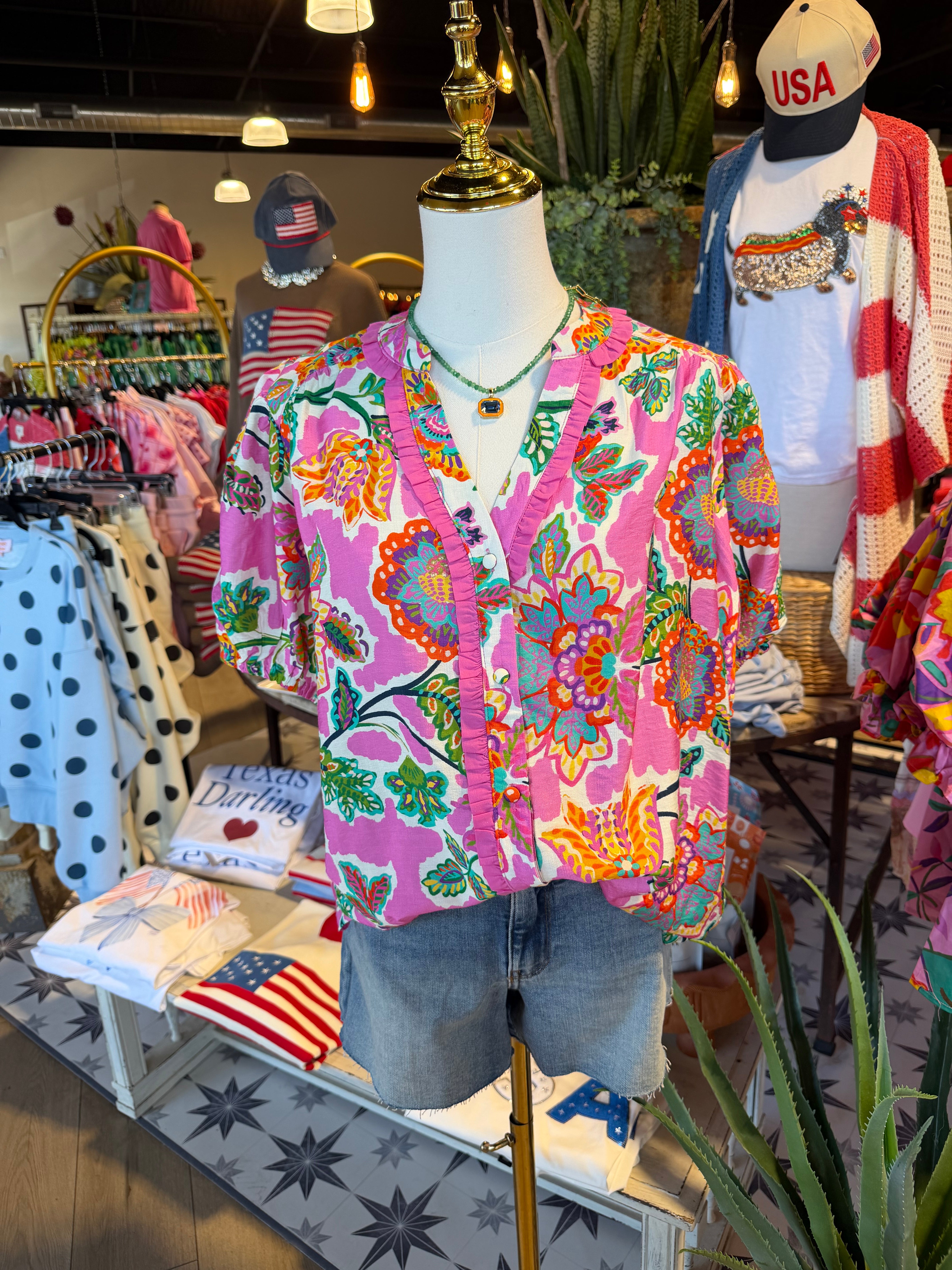 Cara Floral Top