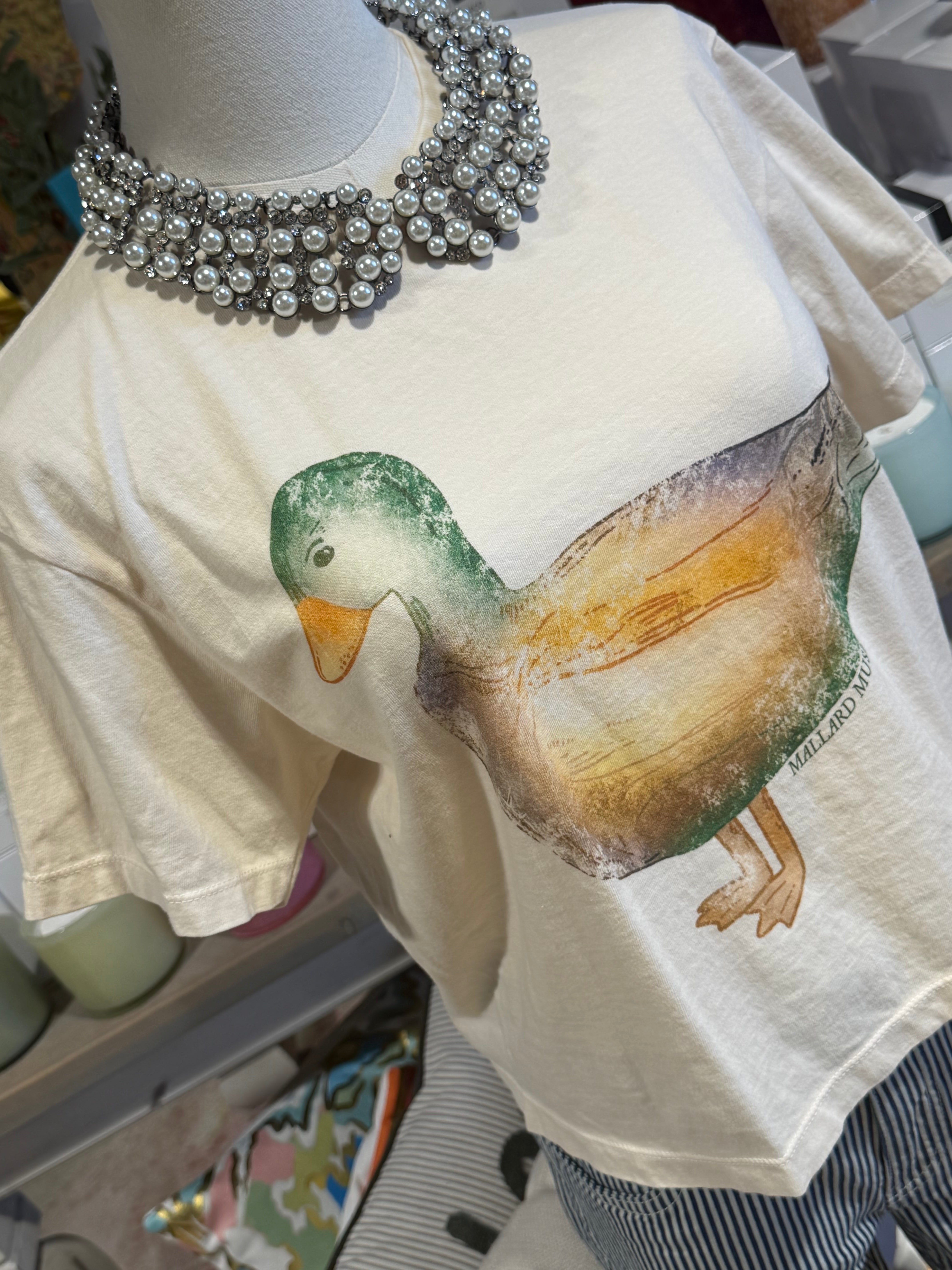 Mallard Muse Crop Tee