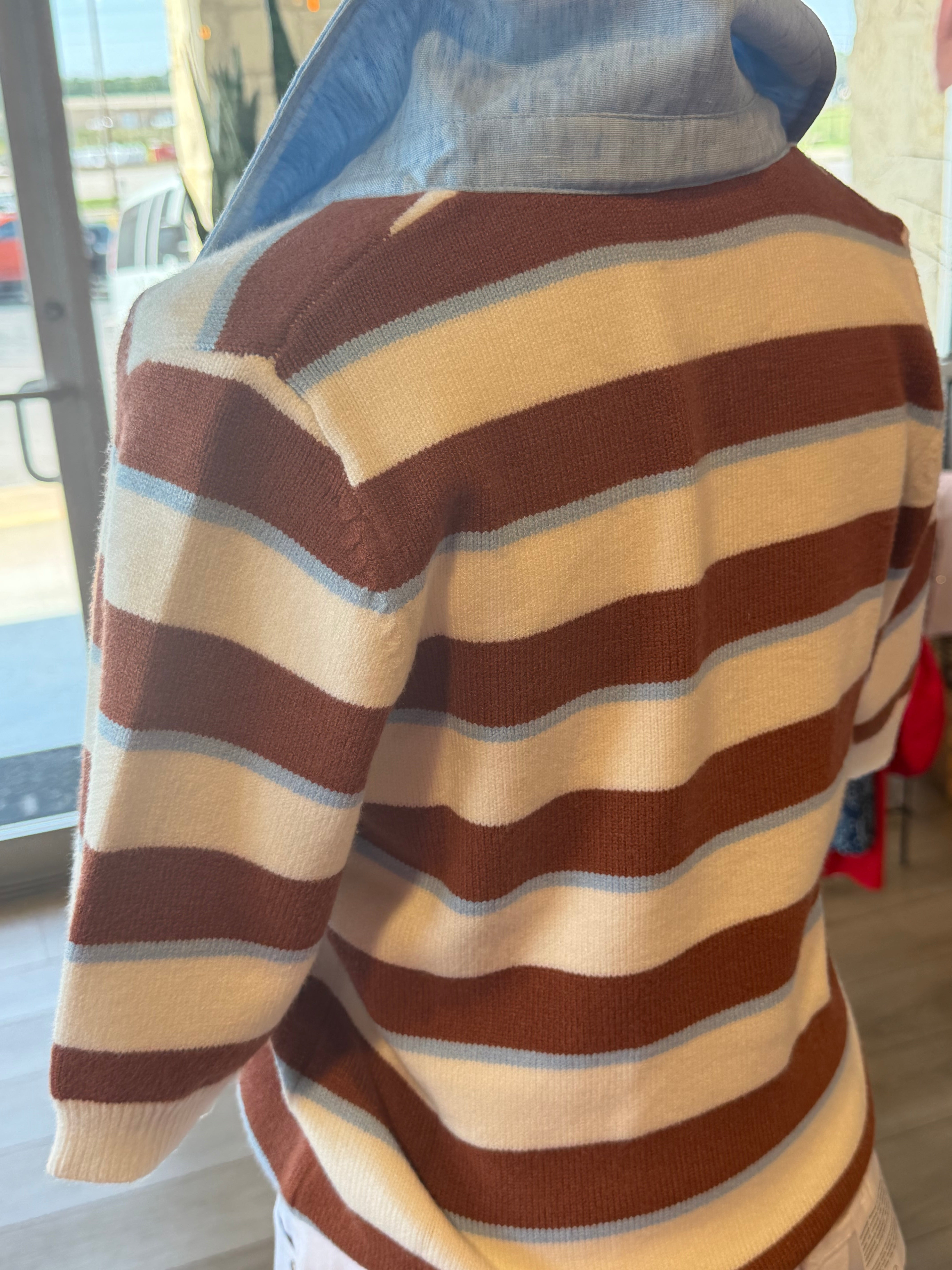 Stripe Knit Top