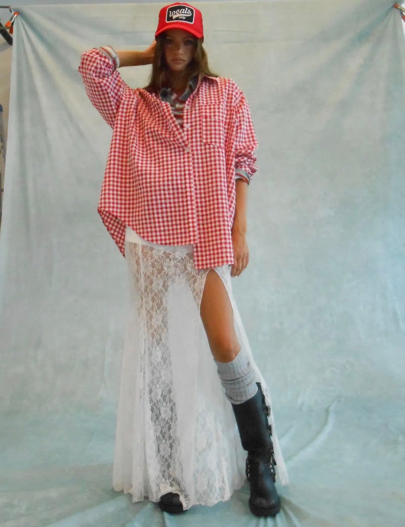 Oversized Gingham Top- 3 Colors