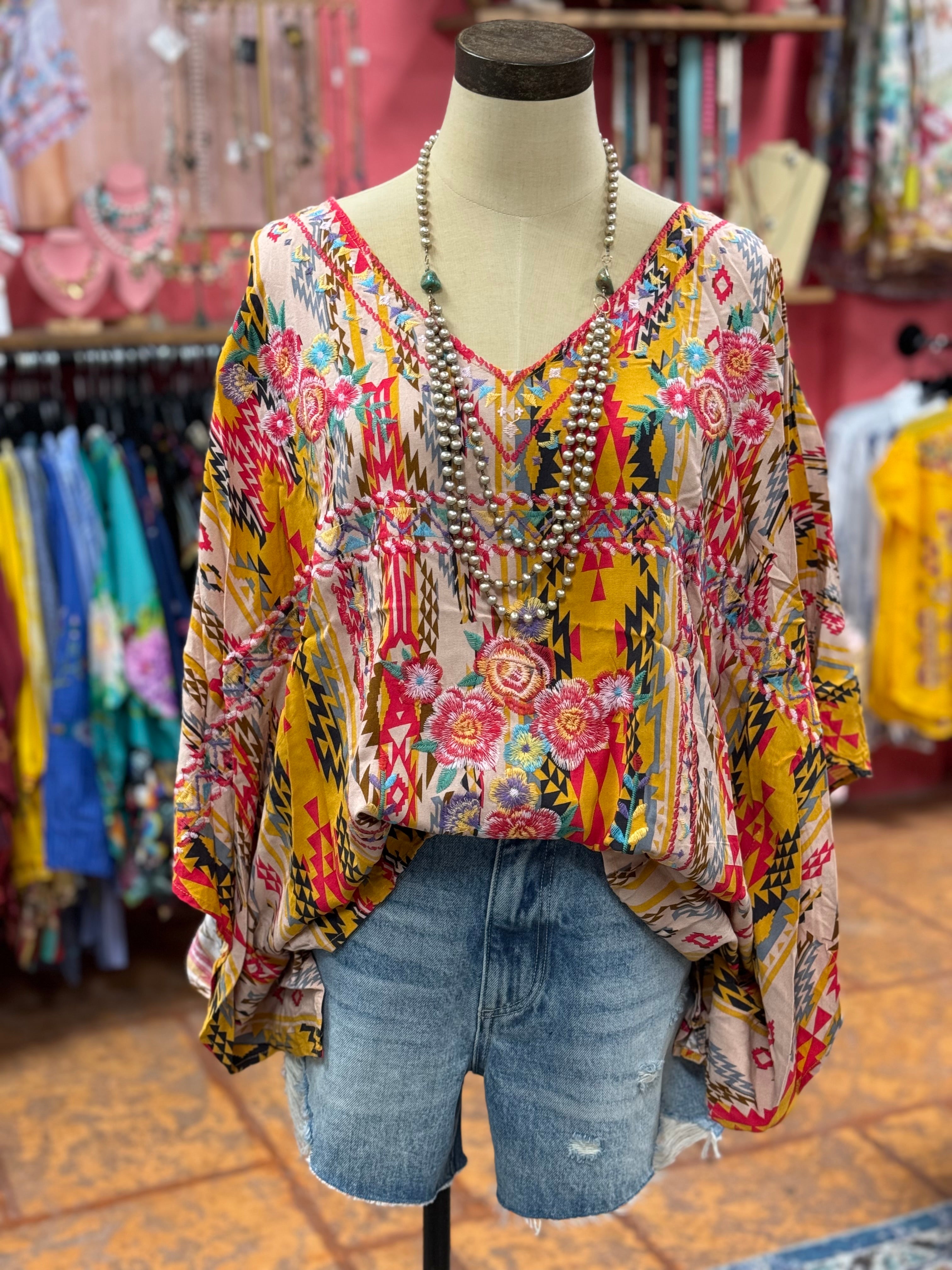 Rori Poncho Top***