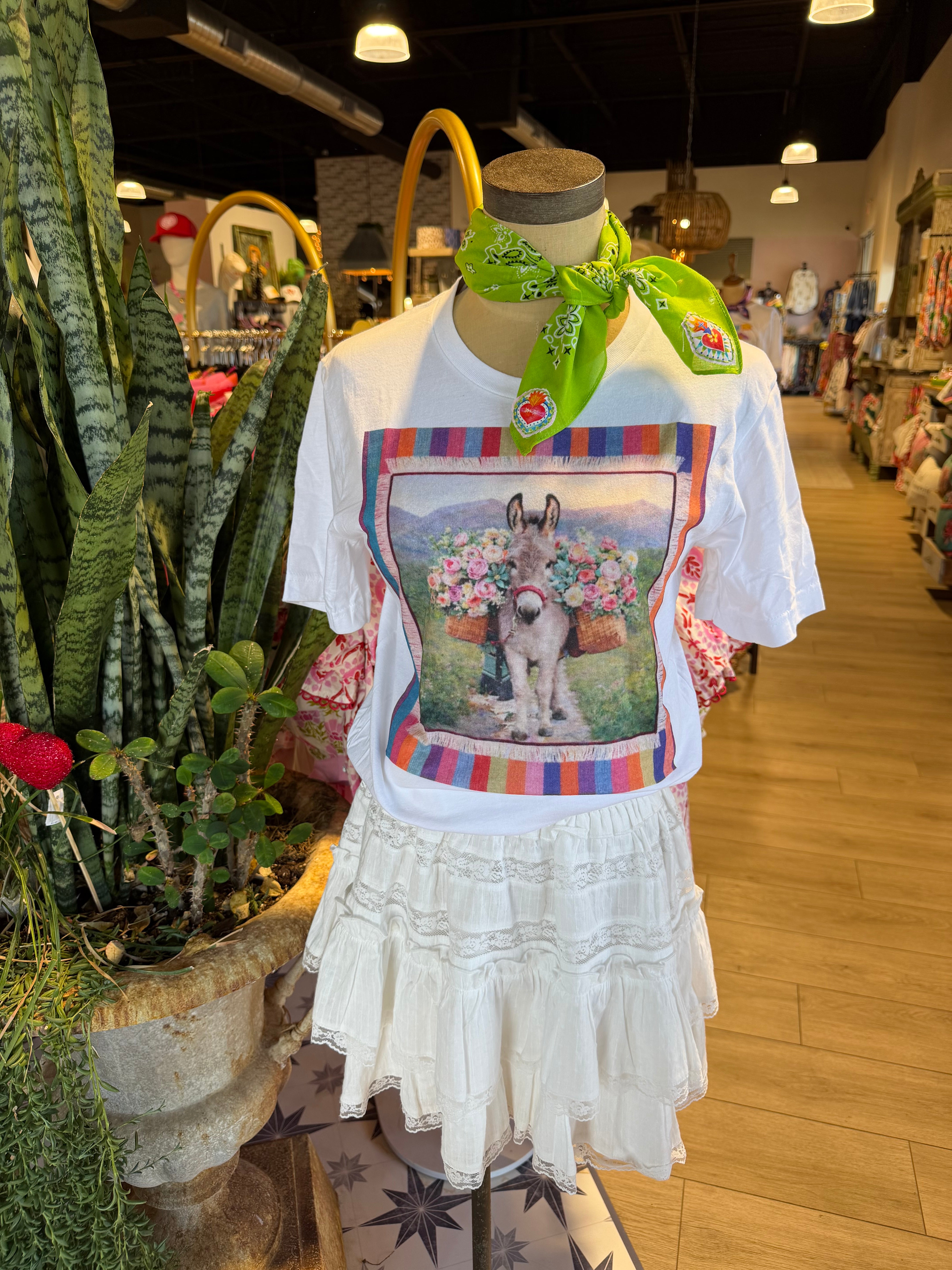 Wildflower Burro Tee