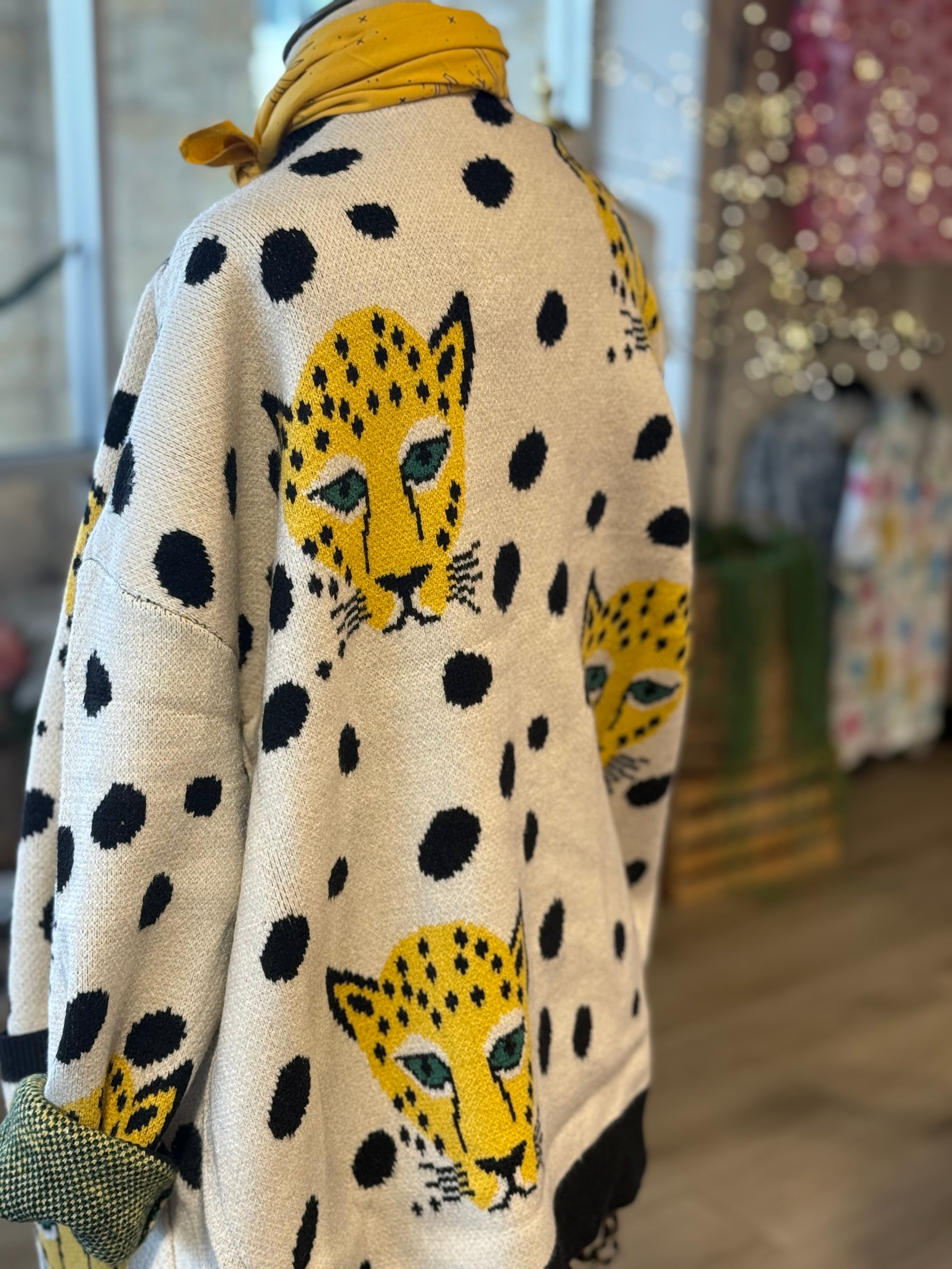 Lizzy Leopard Cardigan
