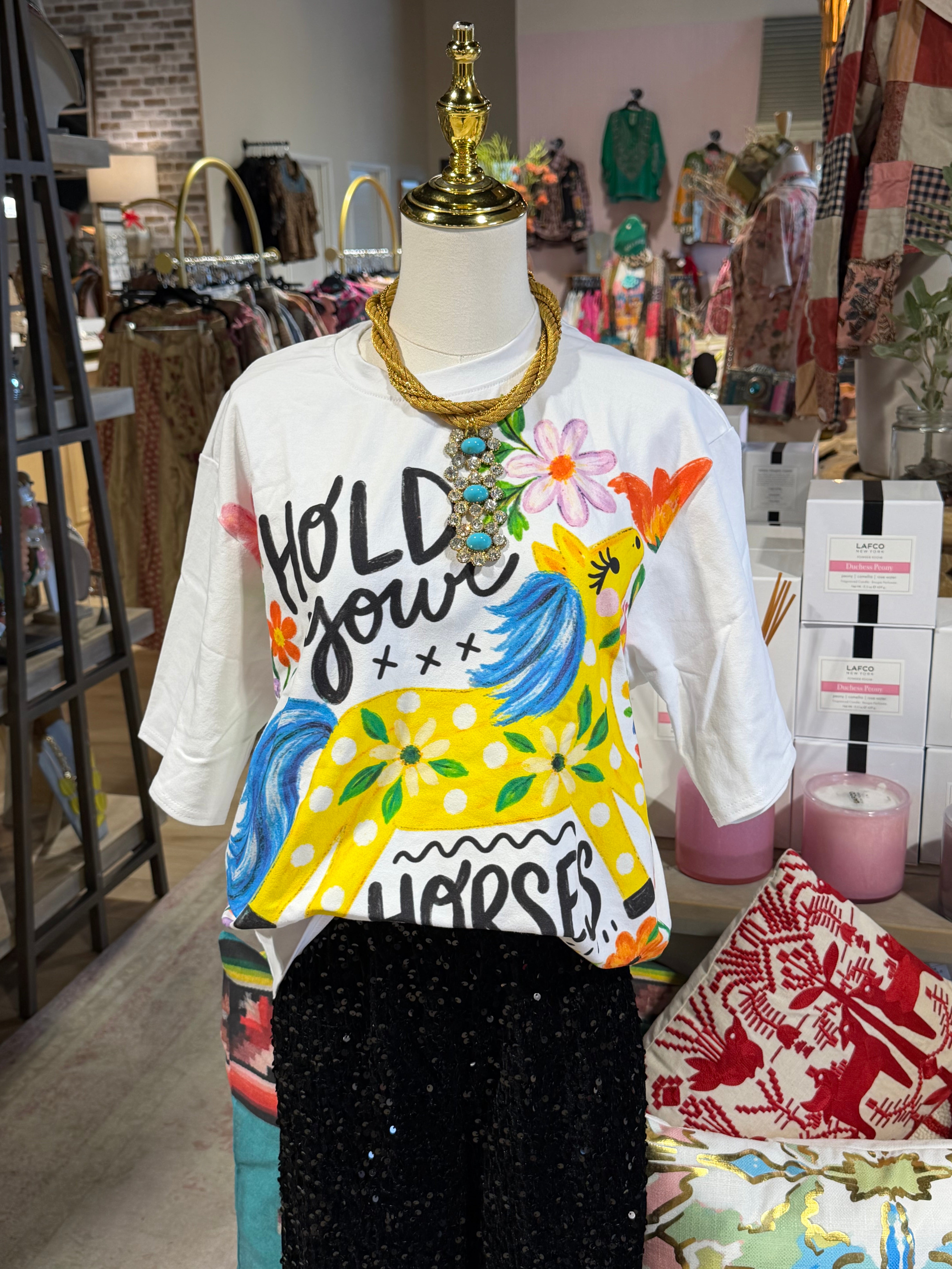 Hold Your Horses Tee