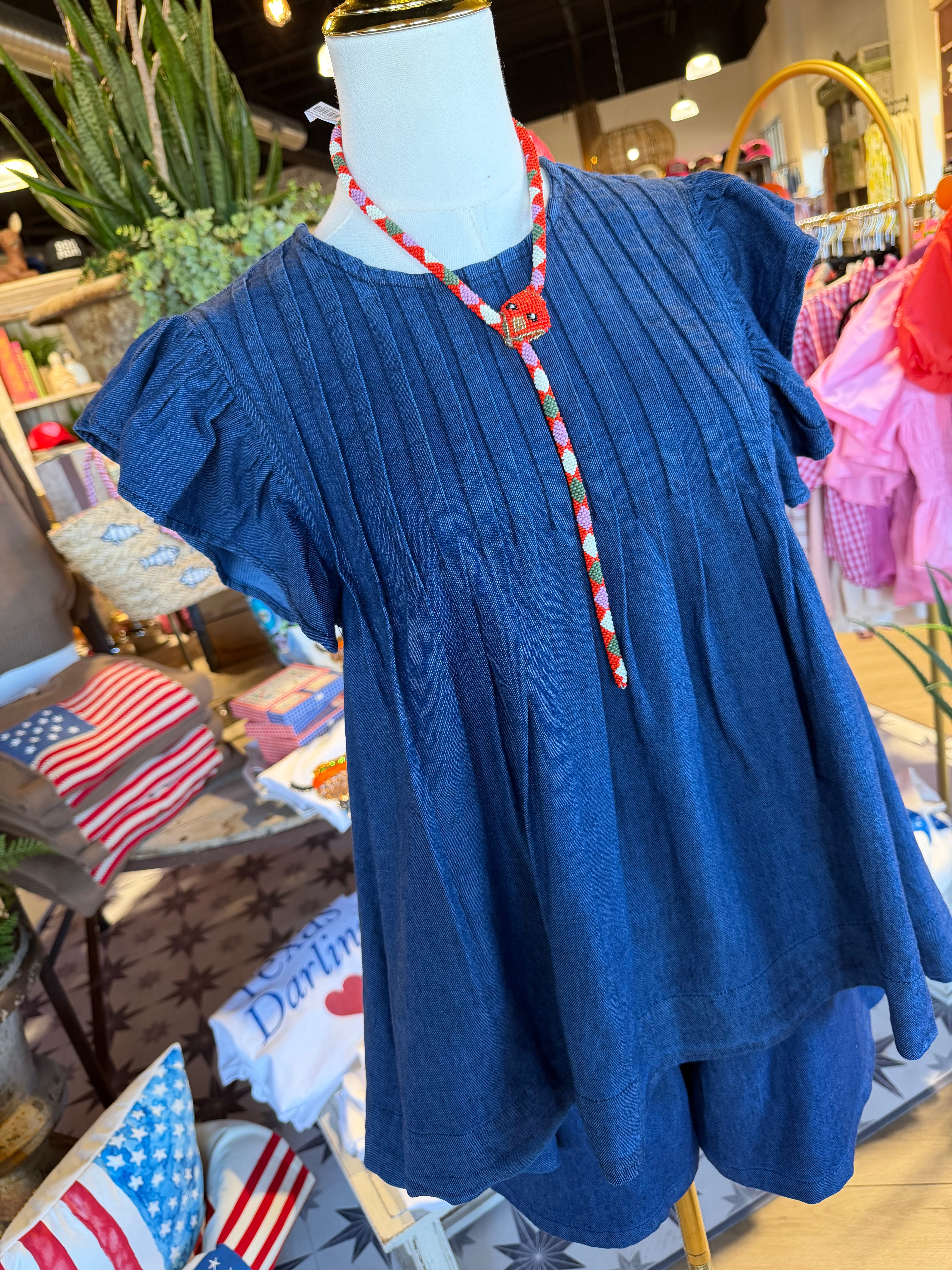 Betsy Denim  Short Set (Sold Separately)