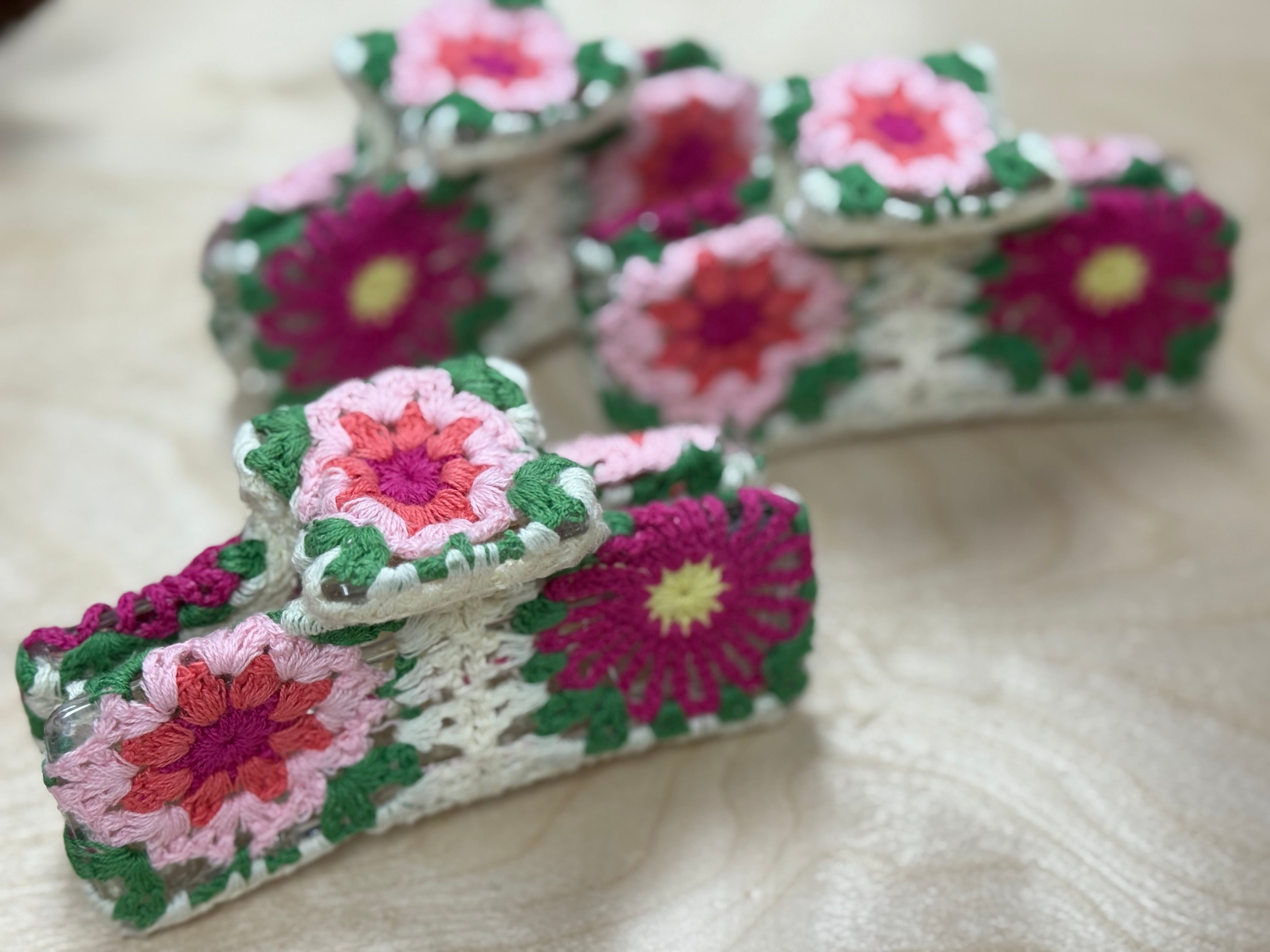 Crochet Claw Clips (Assorted)