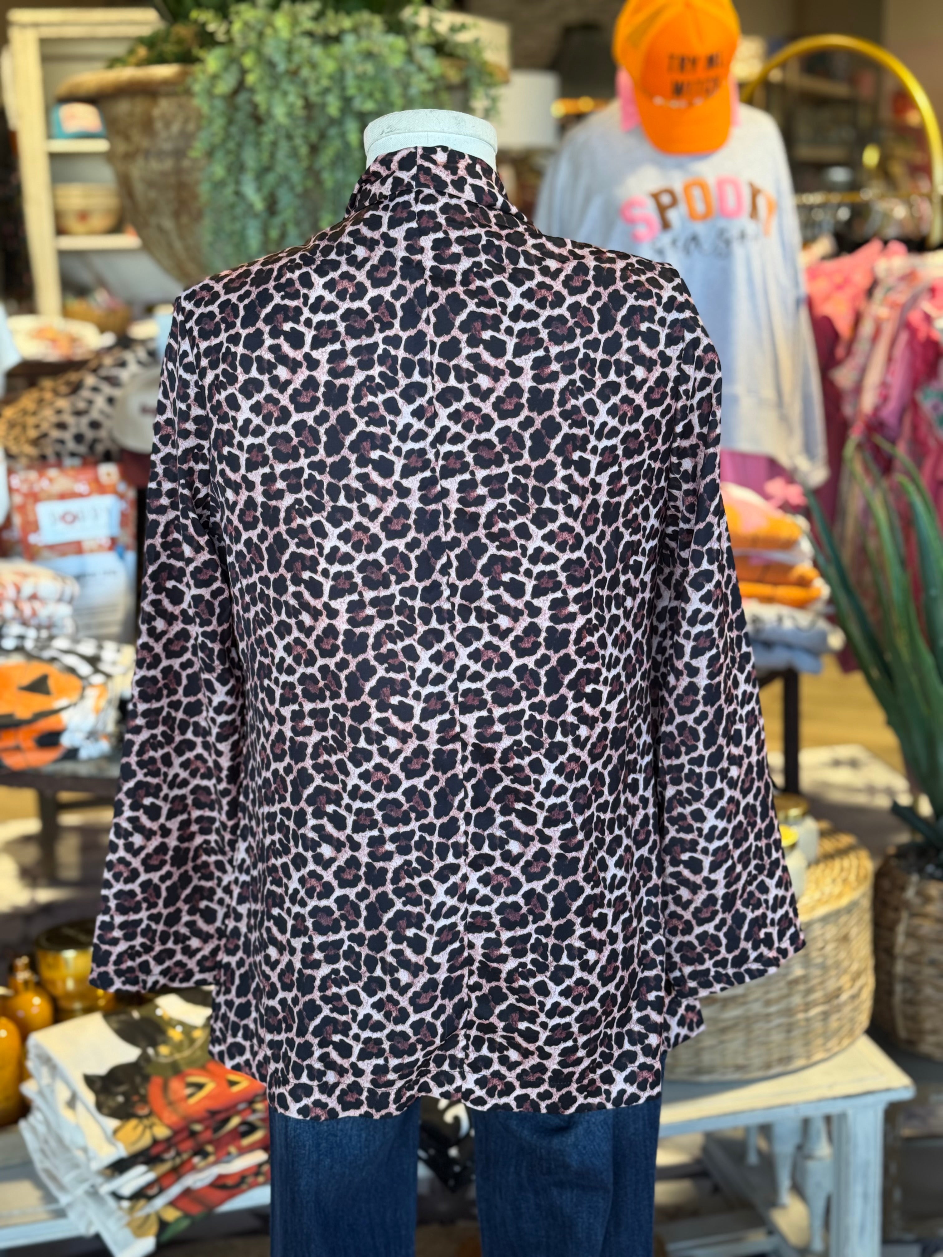Cheetah Blazer
