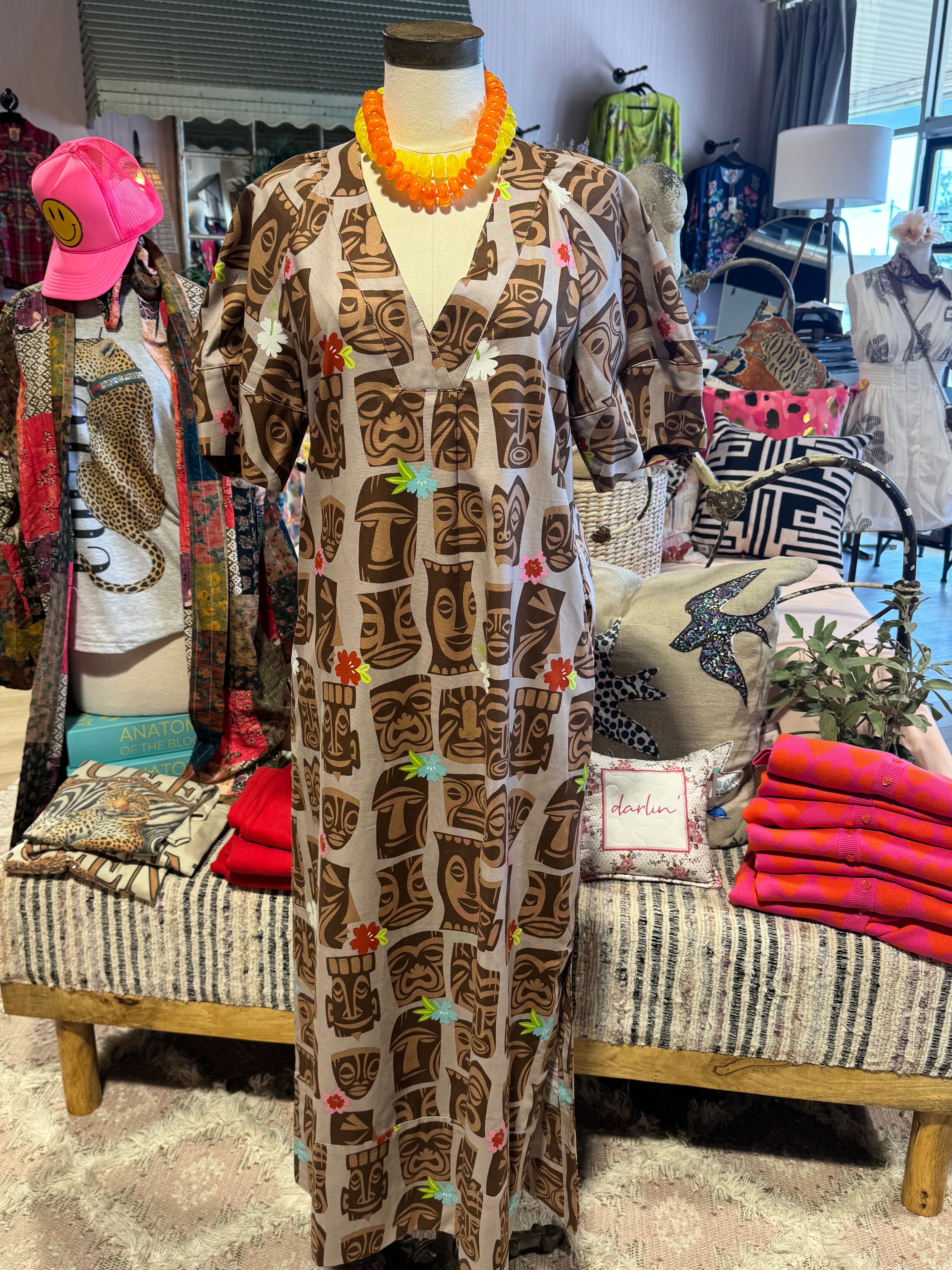Tahiti Tiki Dress