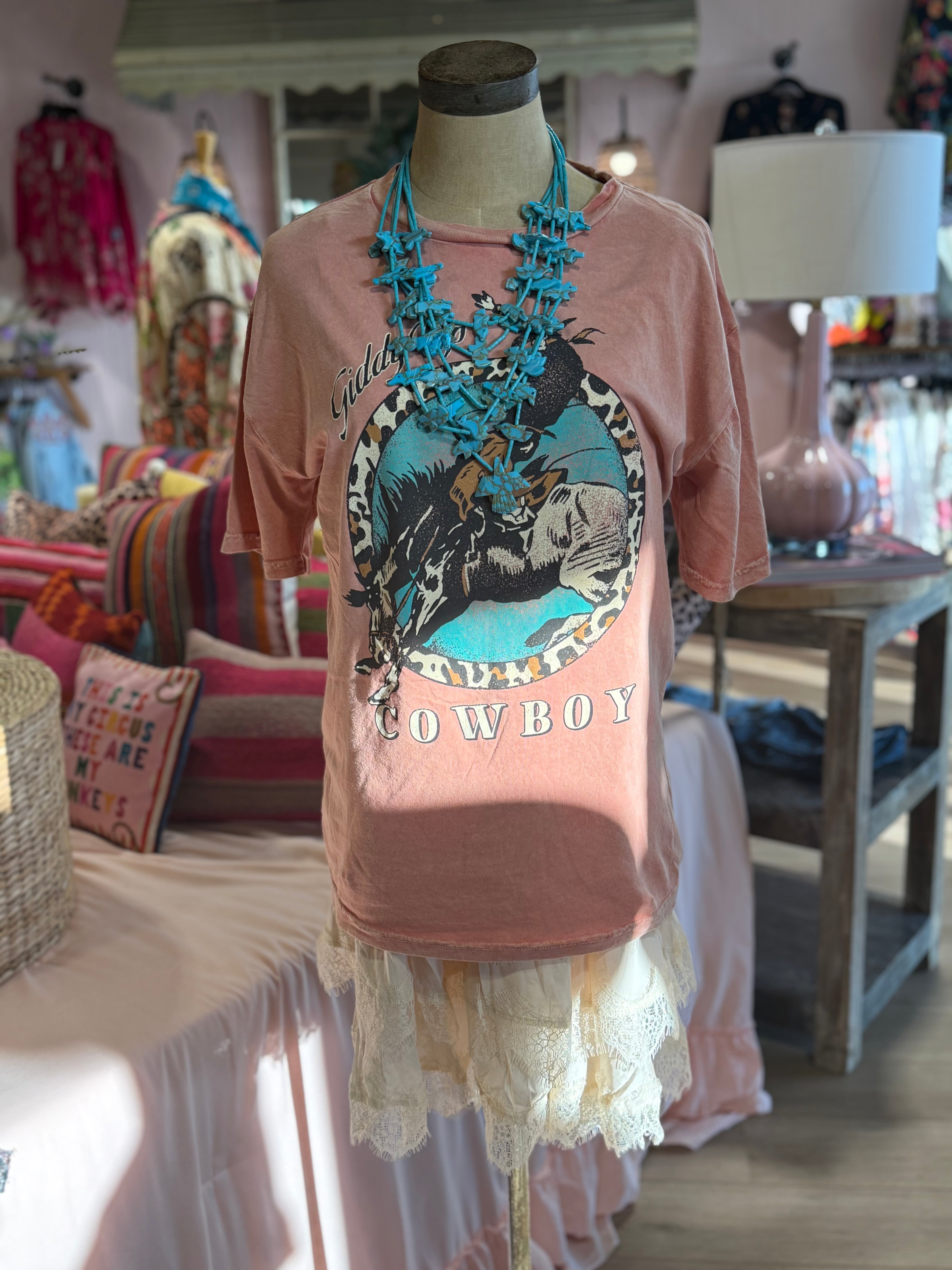 Giddy Up Cowboy Tee