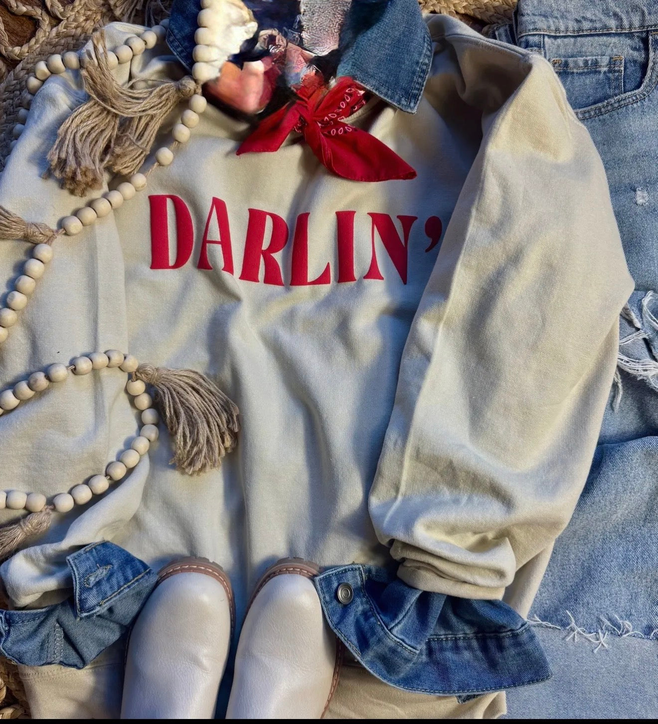 Darlin Puff Sweatshirt