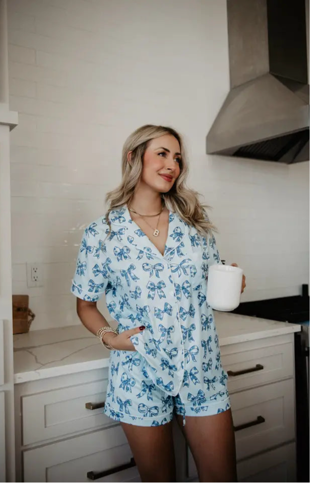 Gillian Bows Pajamas