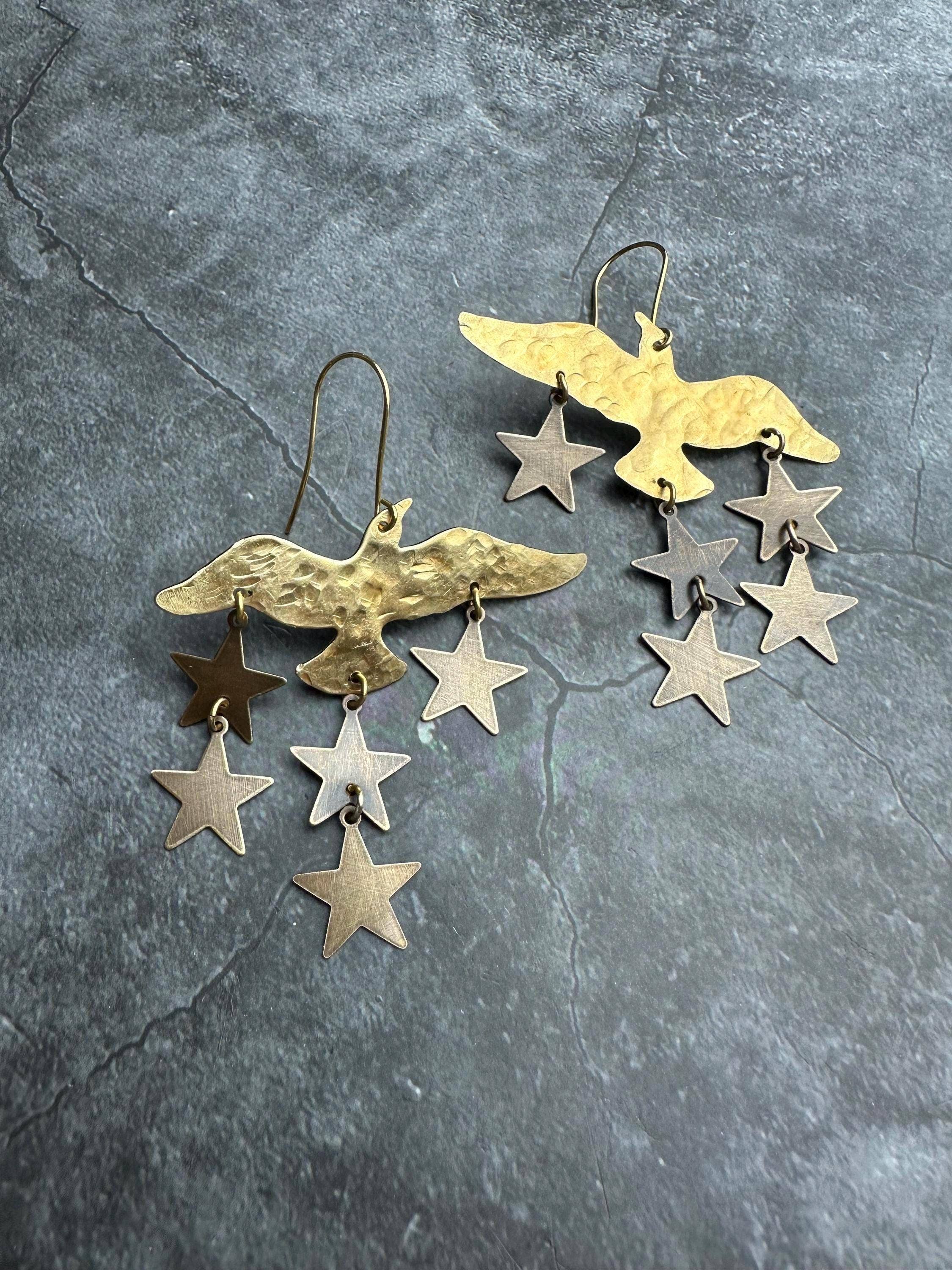 Starfall Bird Earrings
