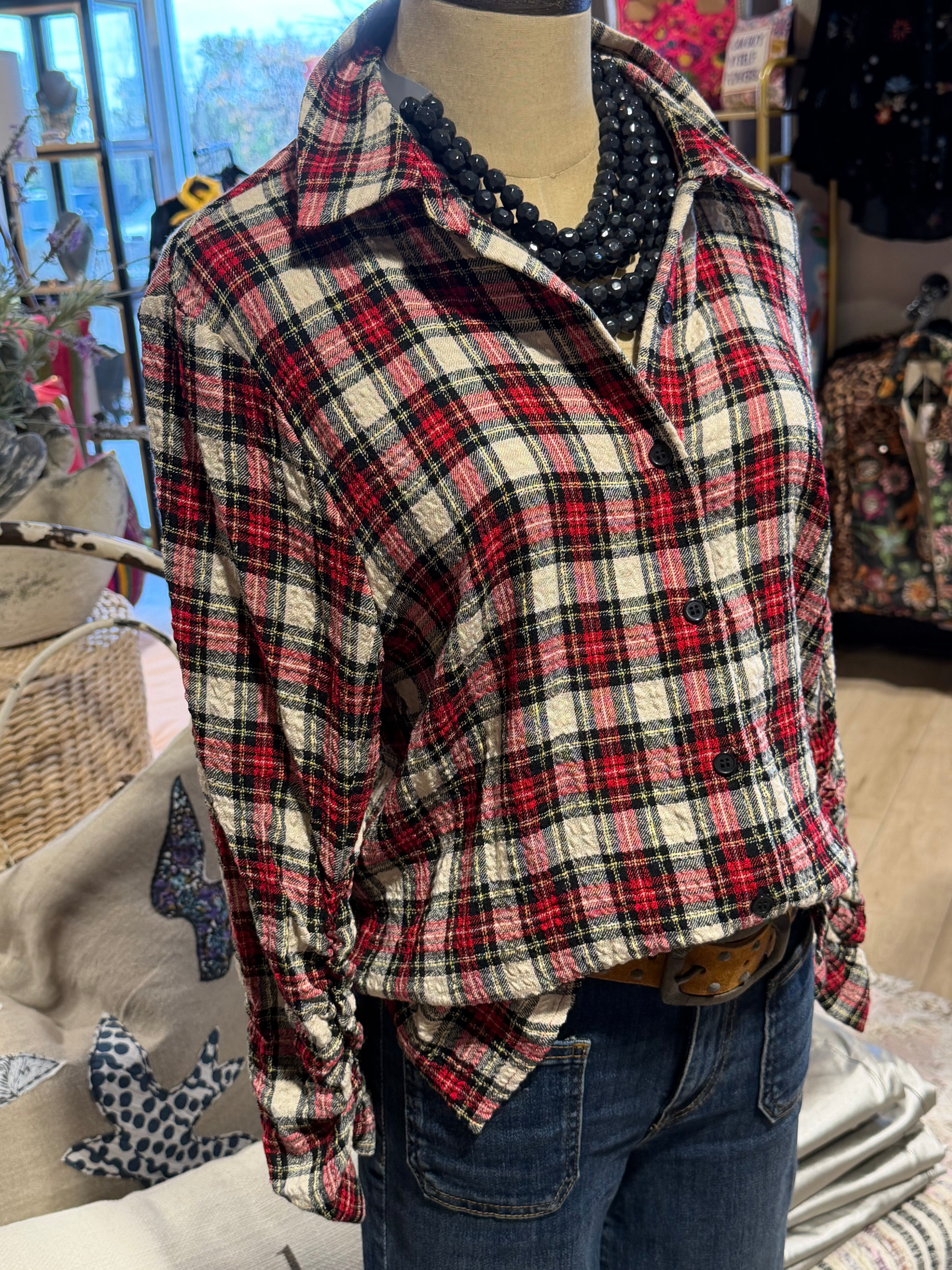 Legacy Plaid Top