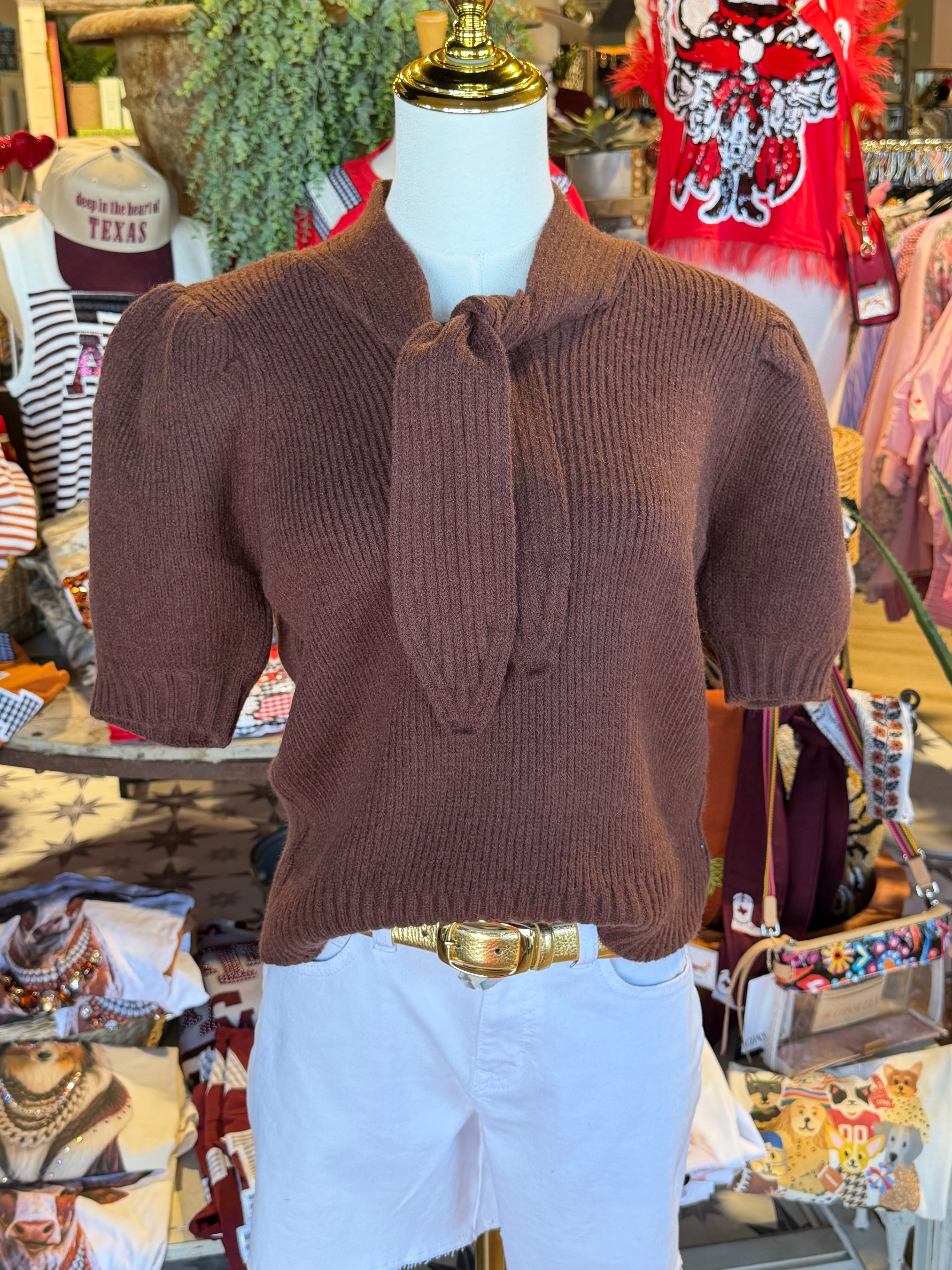 Melanie Tie Top