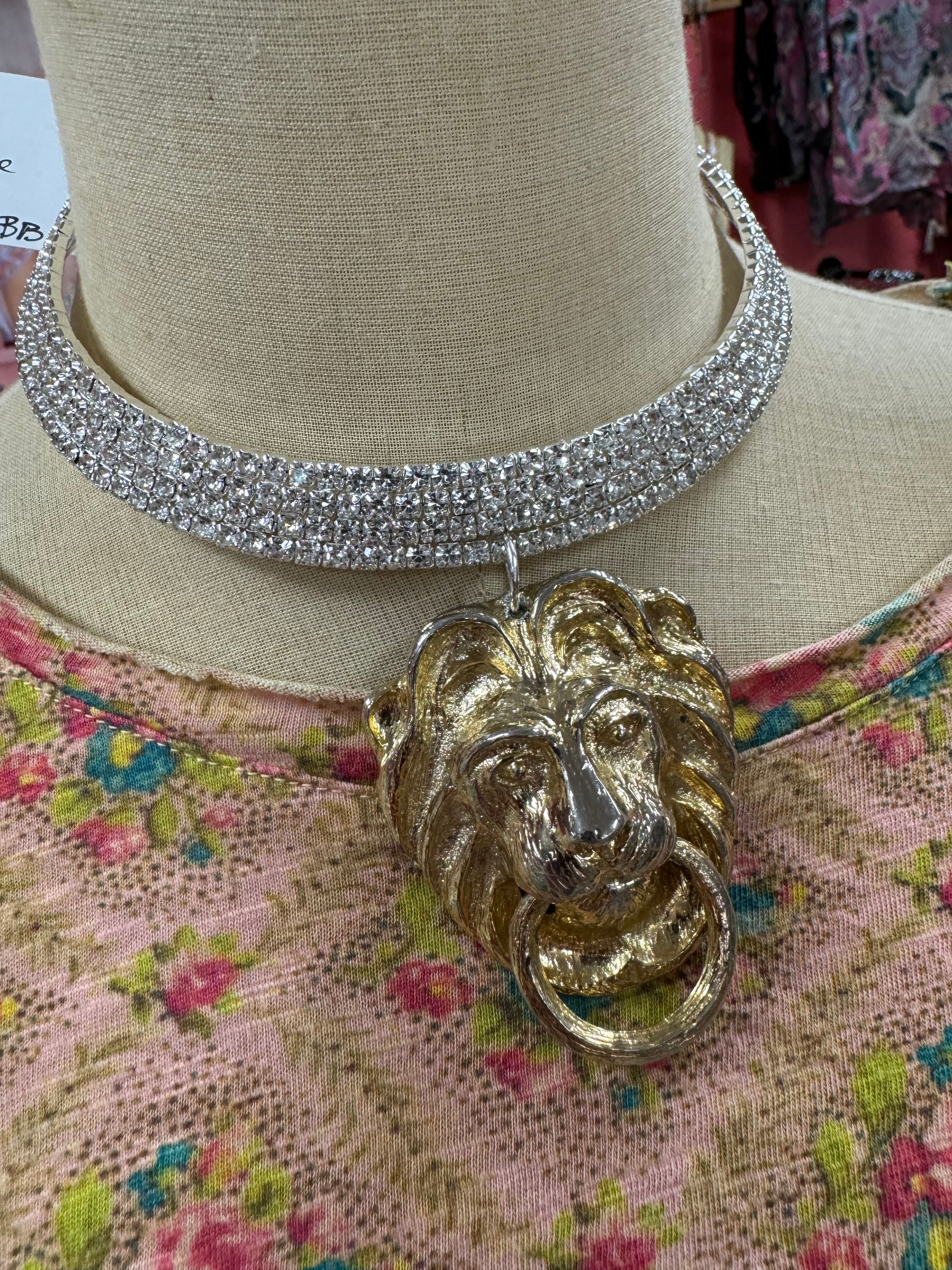 Lion Knocker Necklace