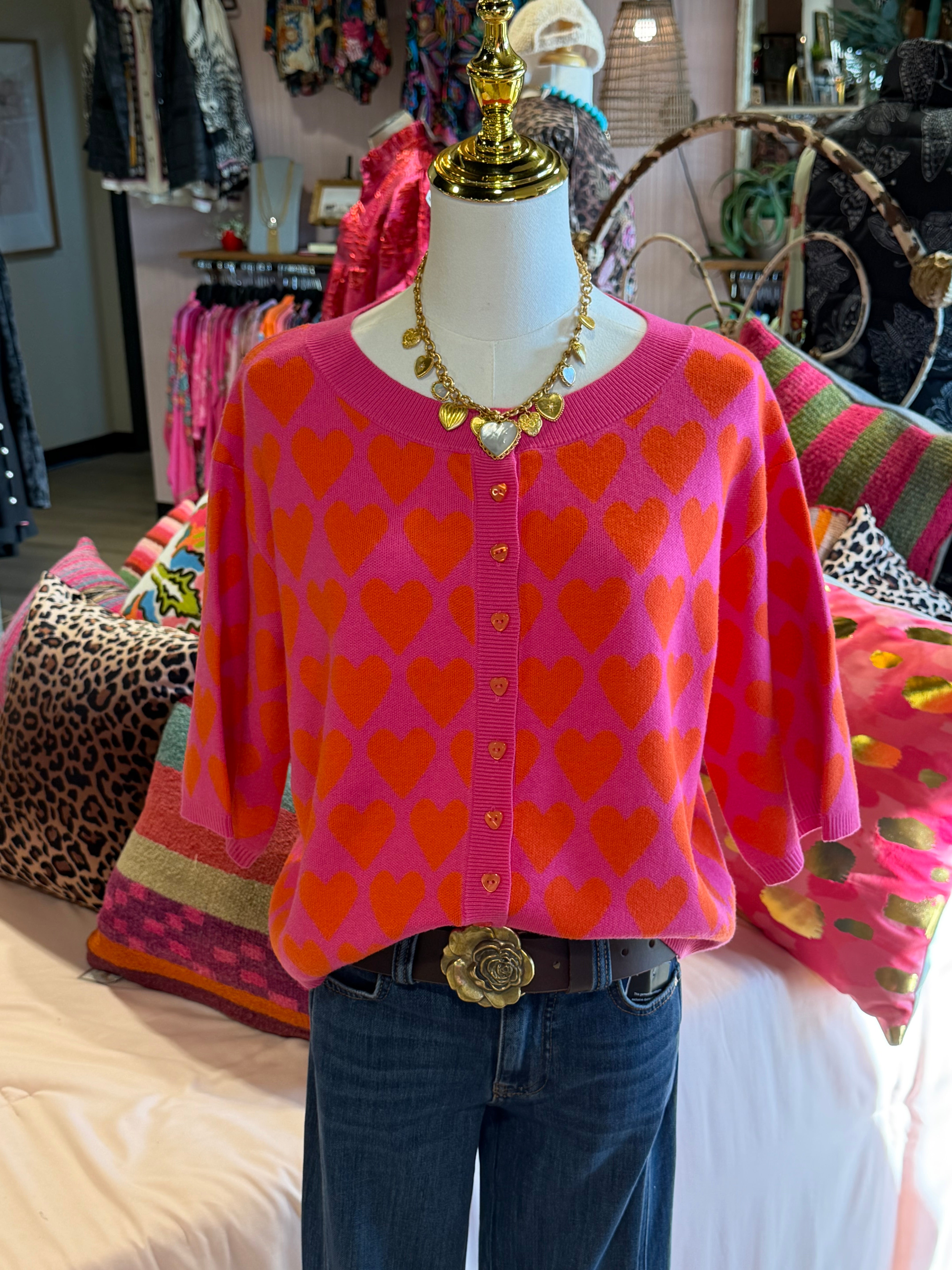 Sweetheart Sweater/Cardigan