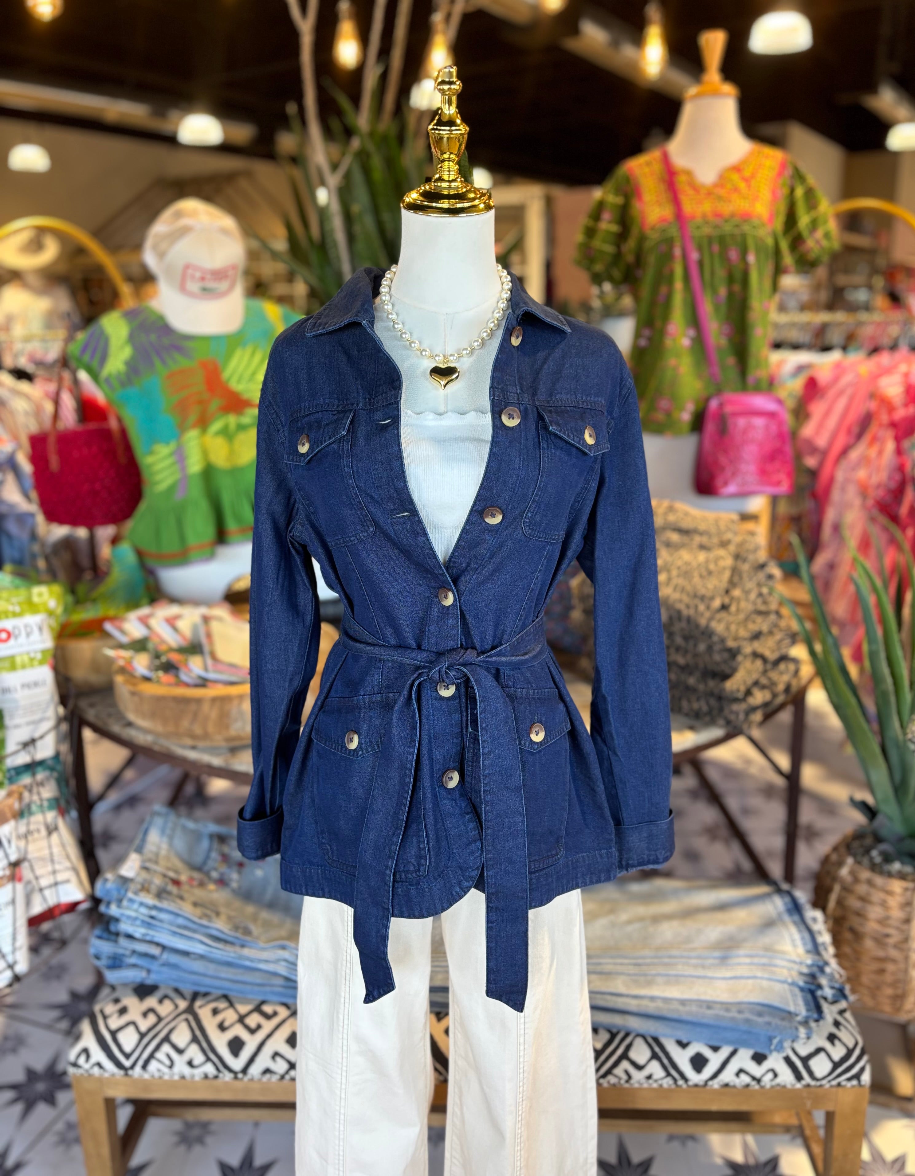 Stella Denim Shirt Jacket