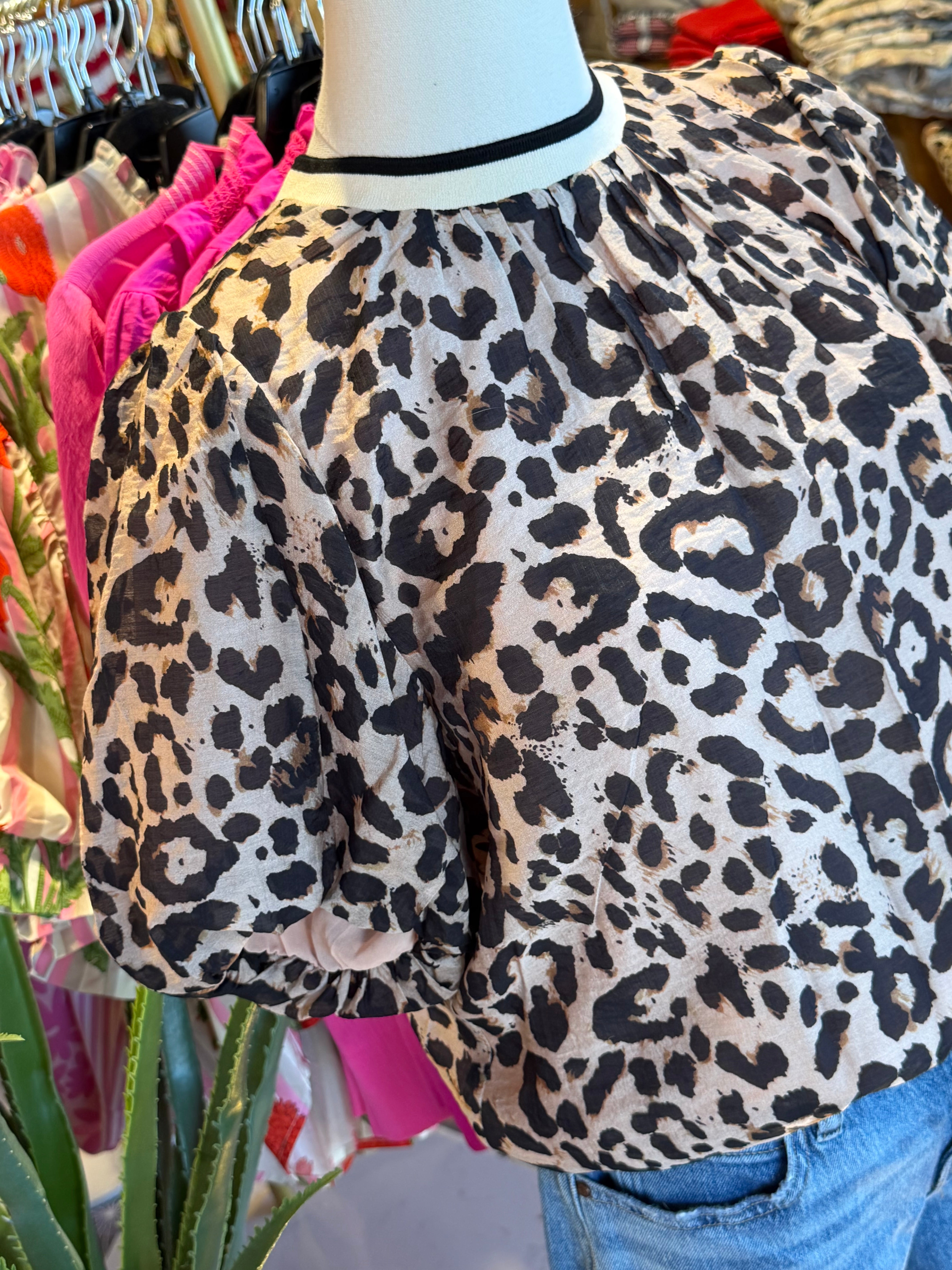 Chloe Animal Print Top