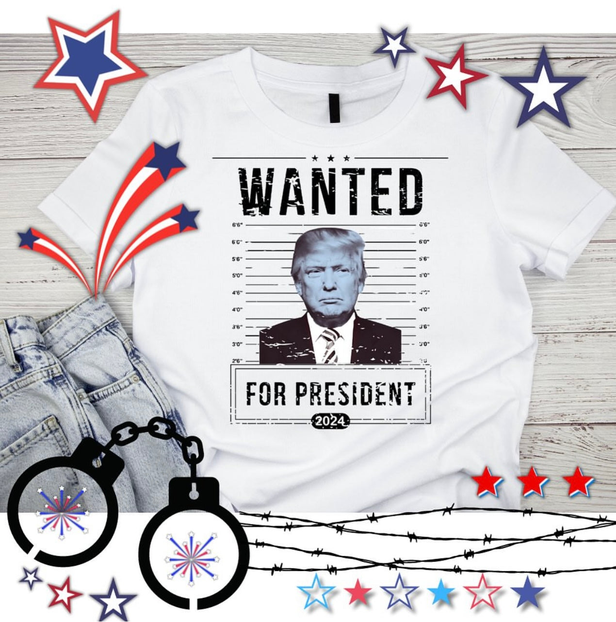 Wanted For President Tee