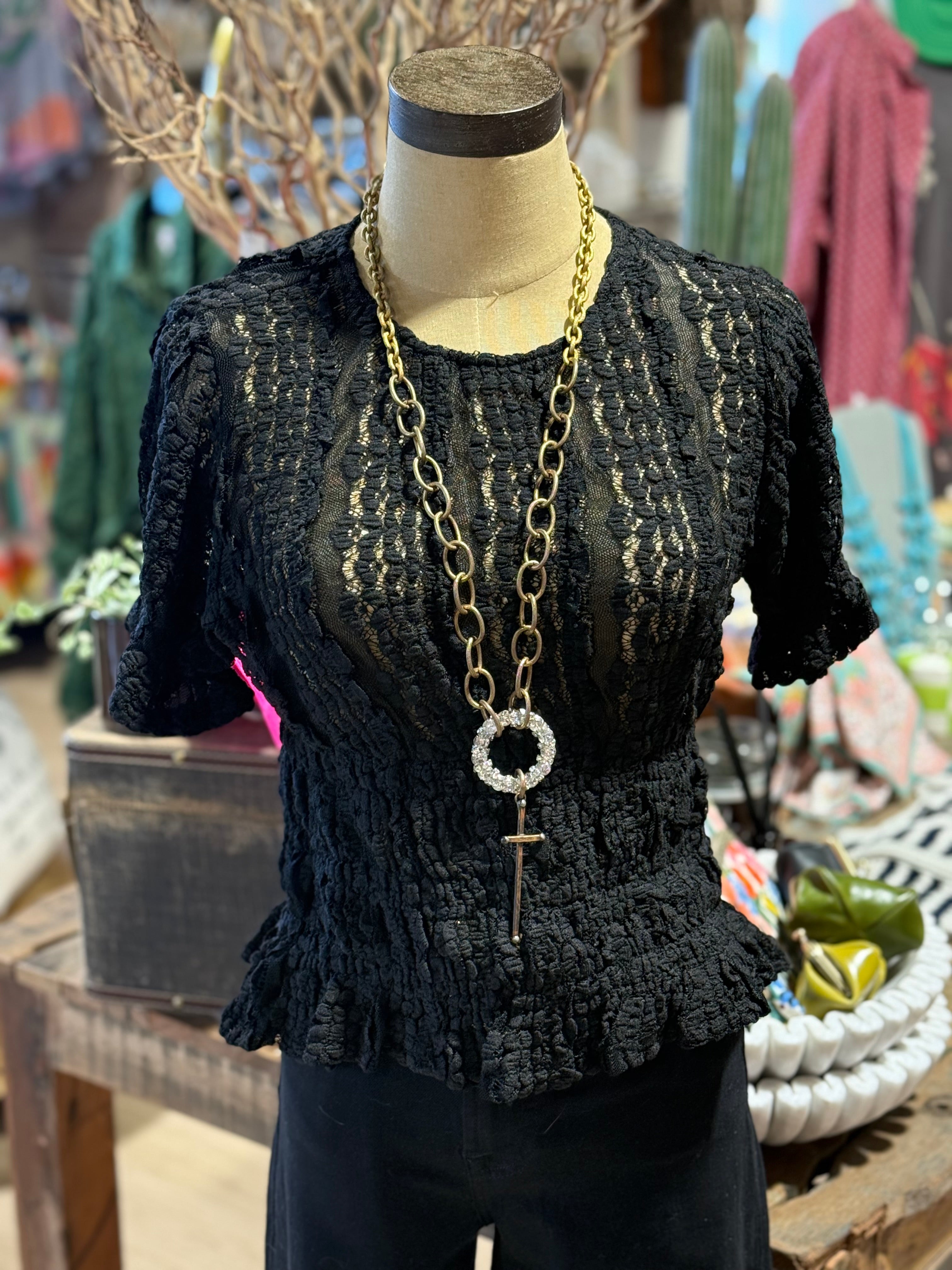 Tessa Lace Top- 2 Colors