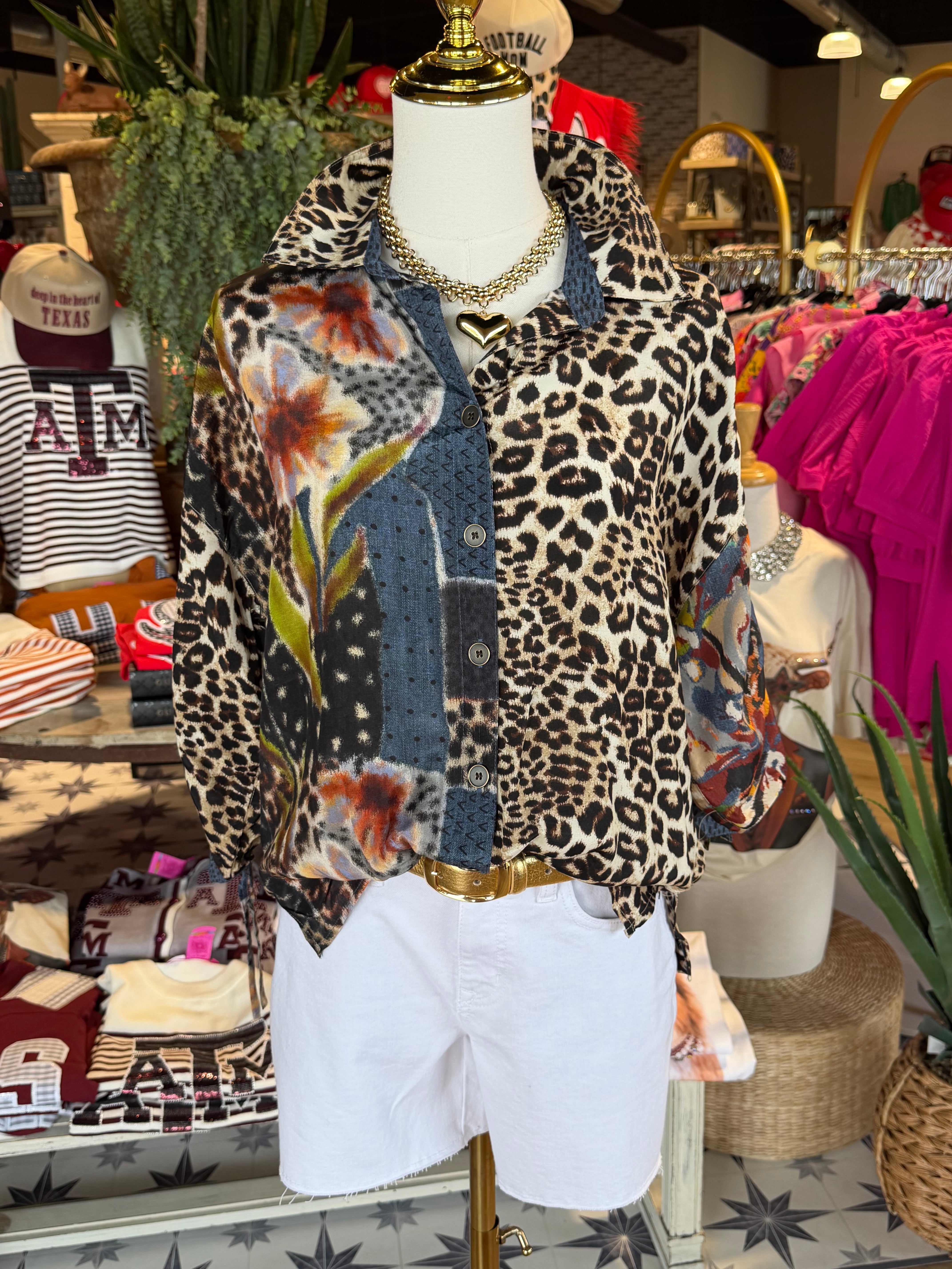 Kara Animal Vibes Blouse