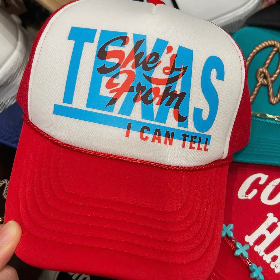 She’s From Texas Trucker***- 3 colors