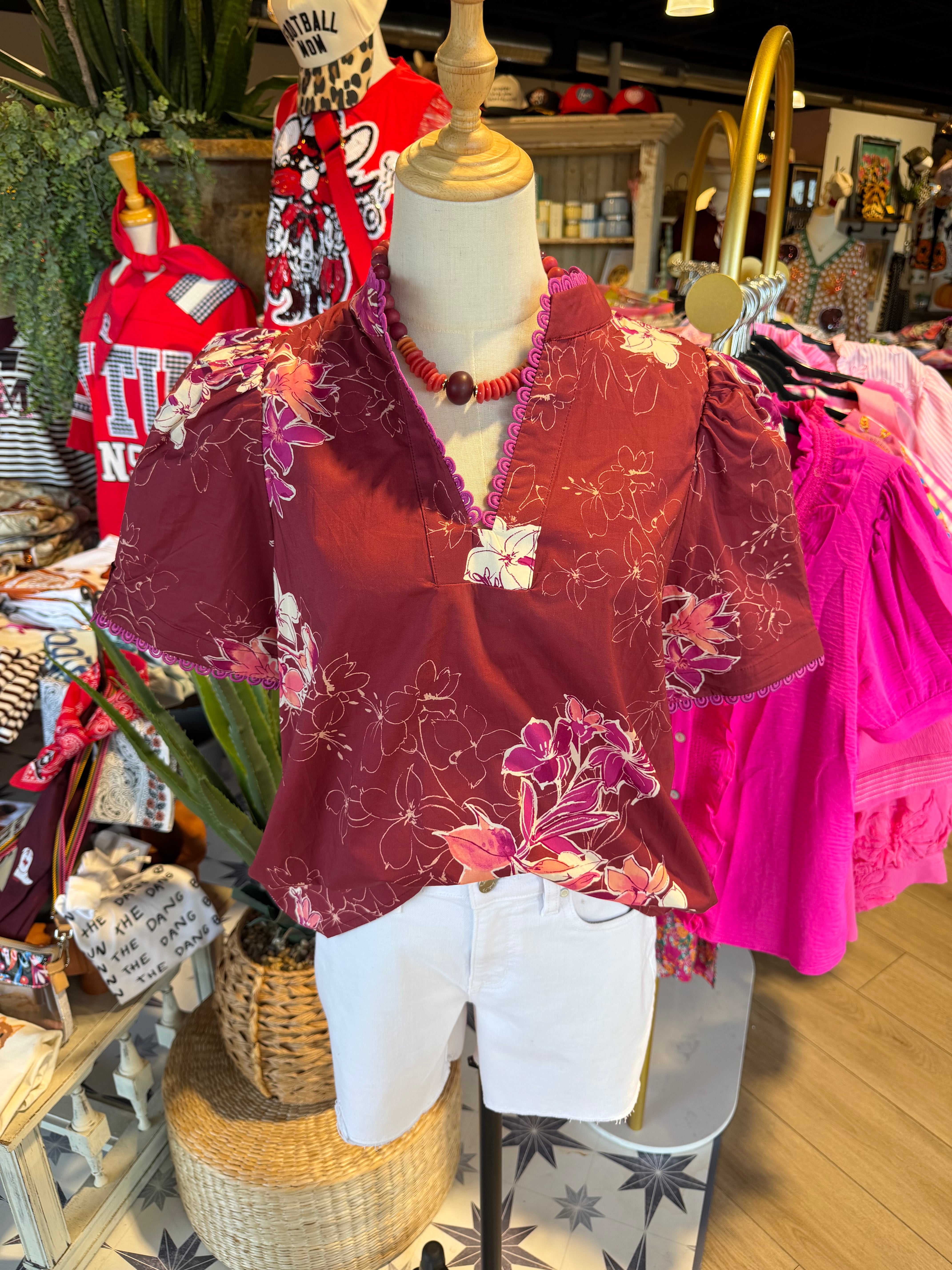 Kendall Floral Top
