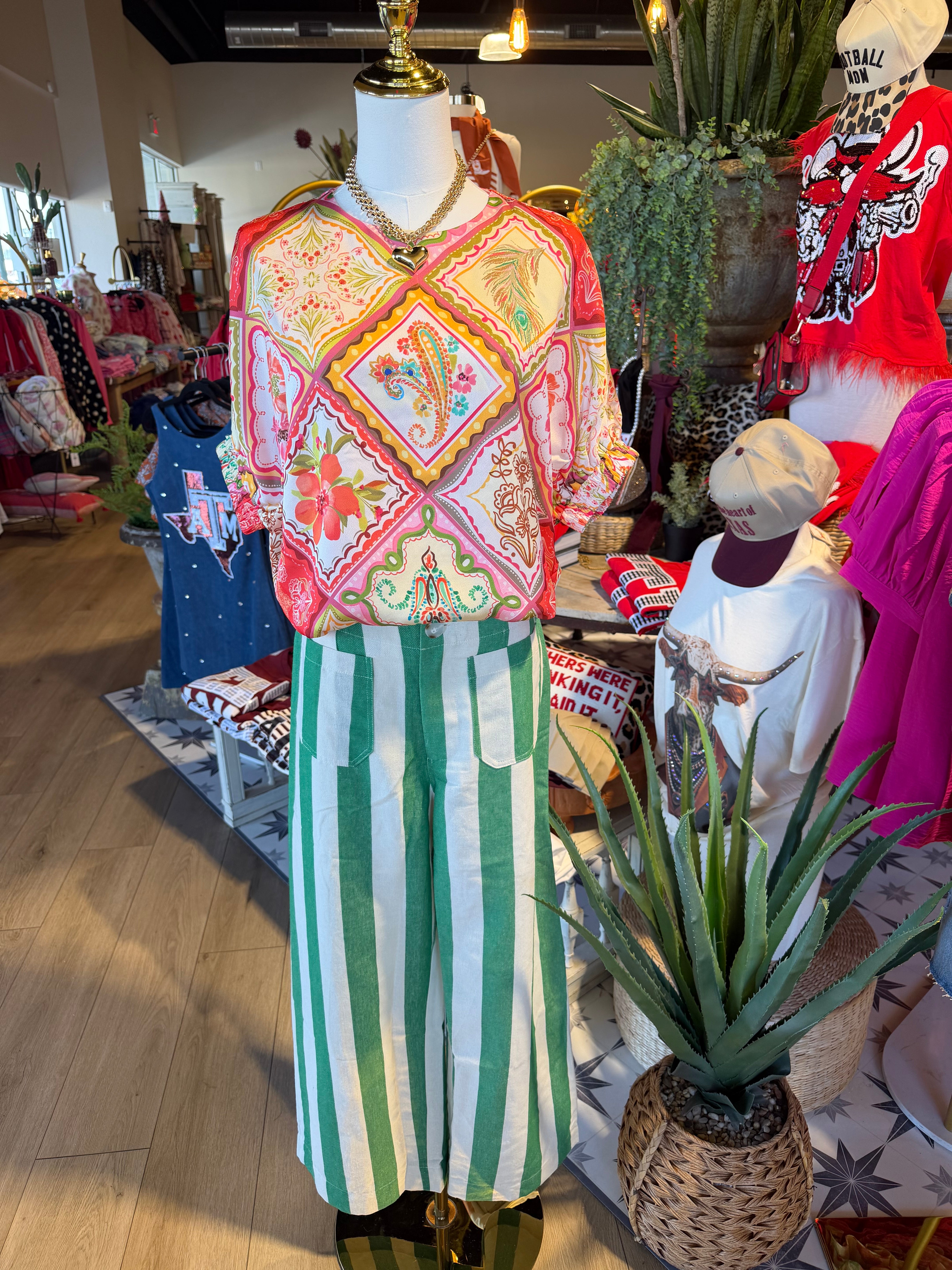 Avery Stripe Pants ( 2 Colors)
