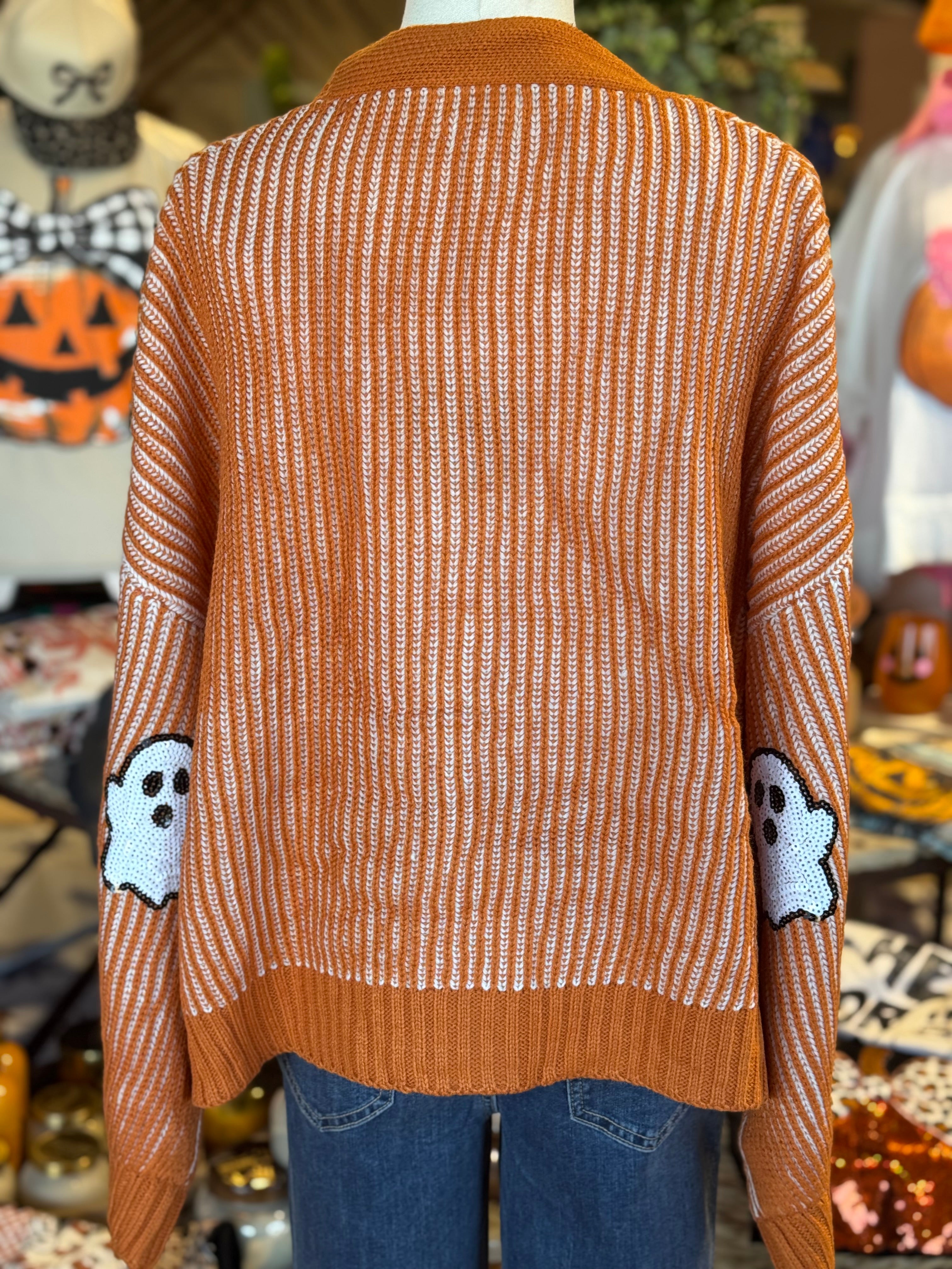 Ghost Sequin Cardigan