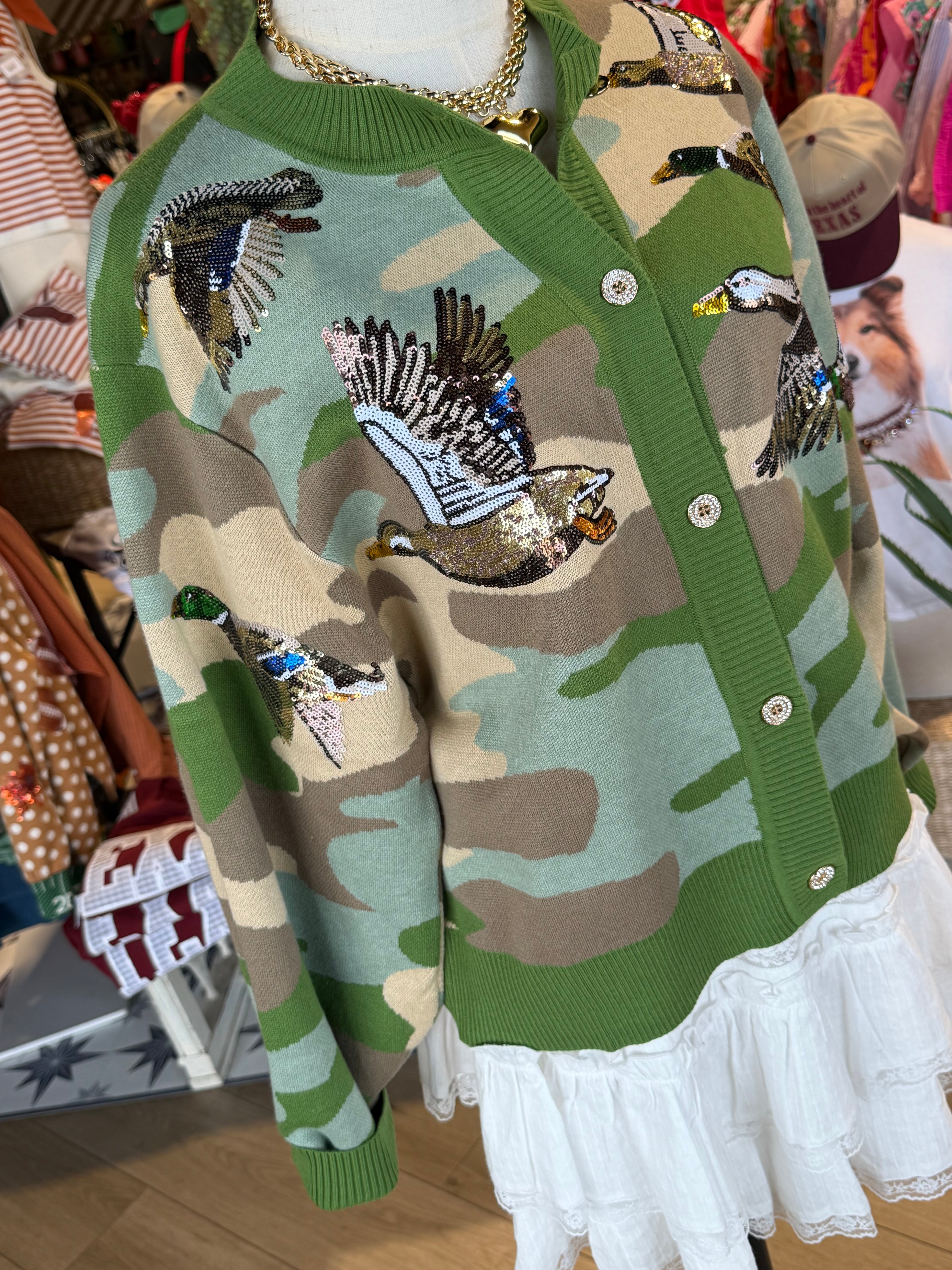 Camo Ducks Flying