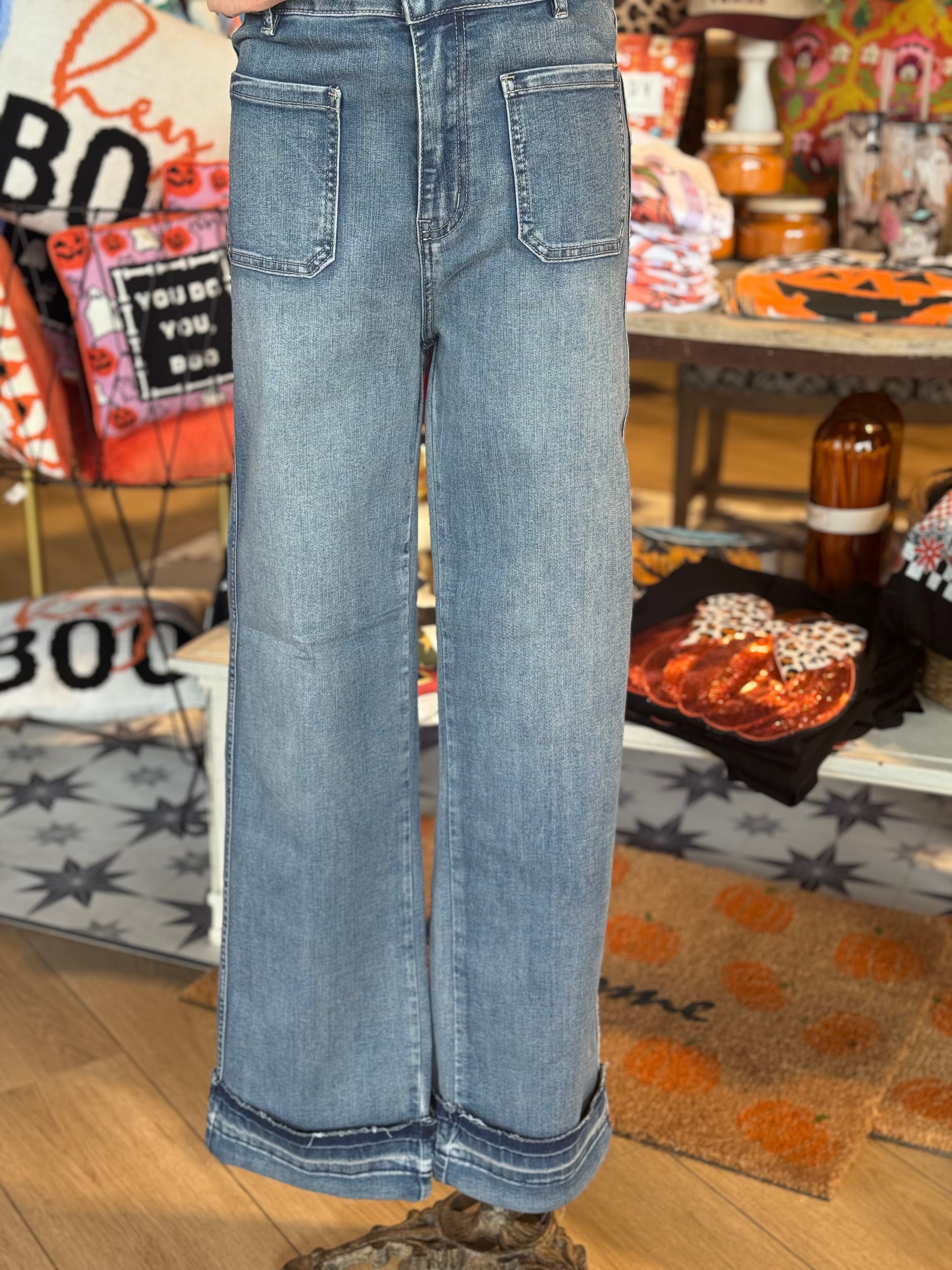 Kenzie Rae Cuff Jeans